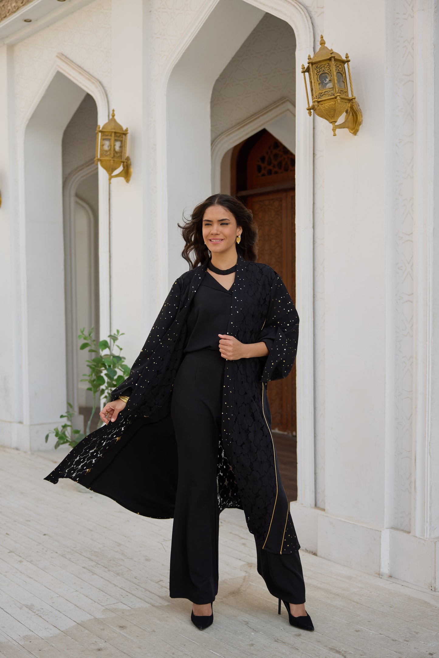 Golden star kaftan