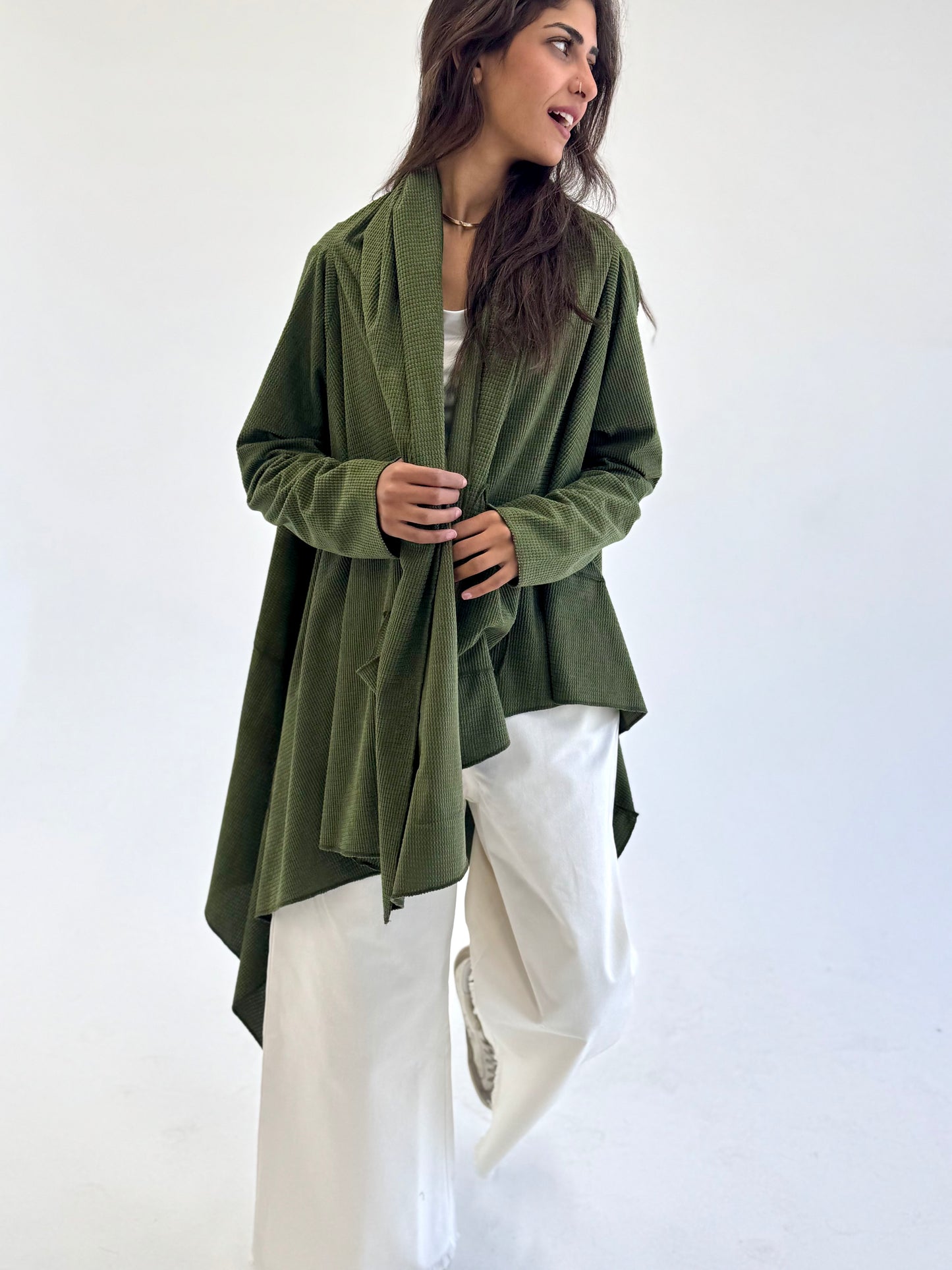Loose cardigan