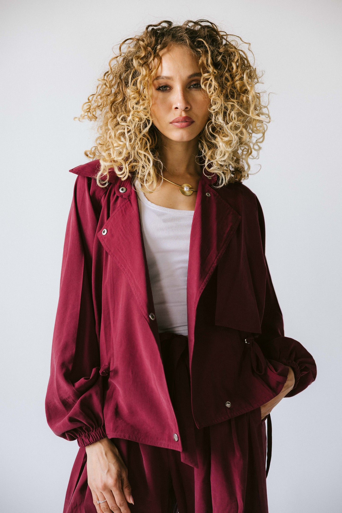 The flow set - burgundy