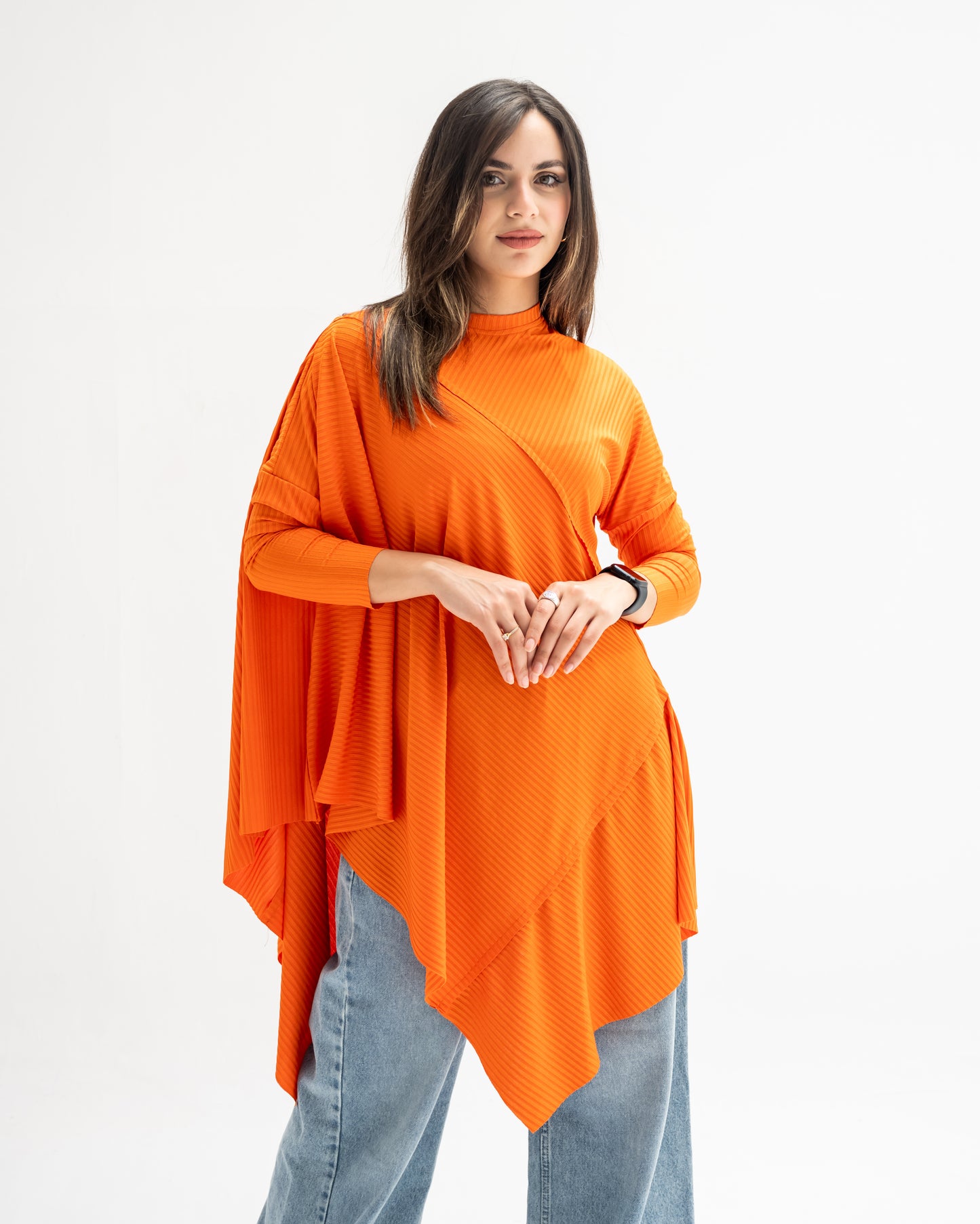Asymmetric summer top
