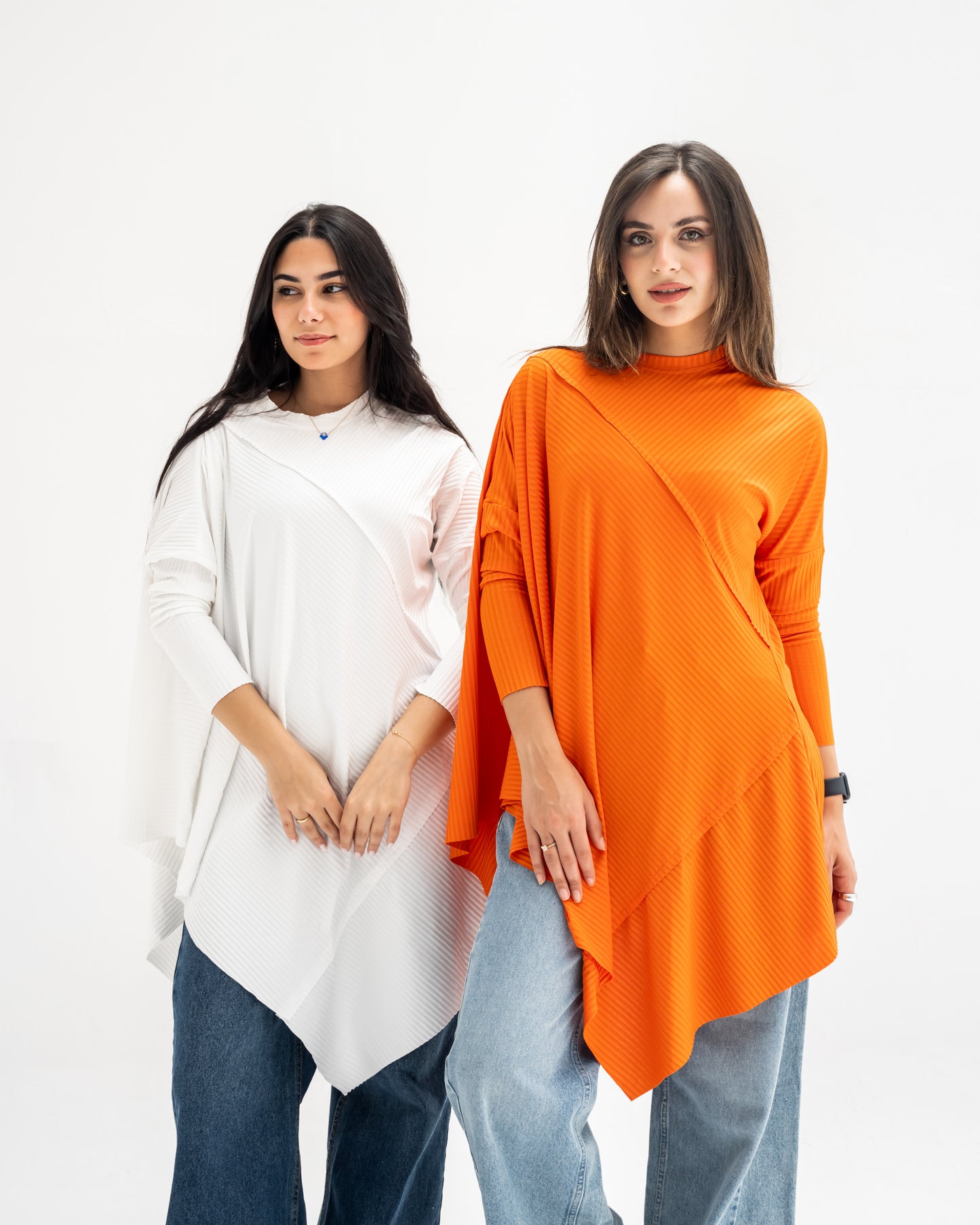 Asymmetric summer top