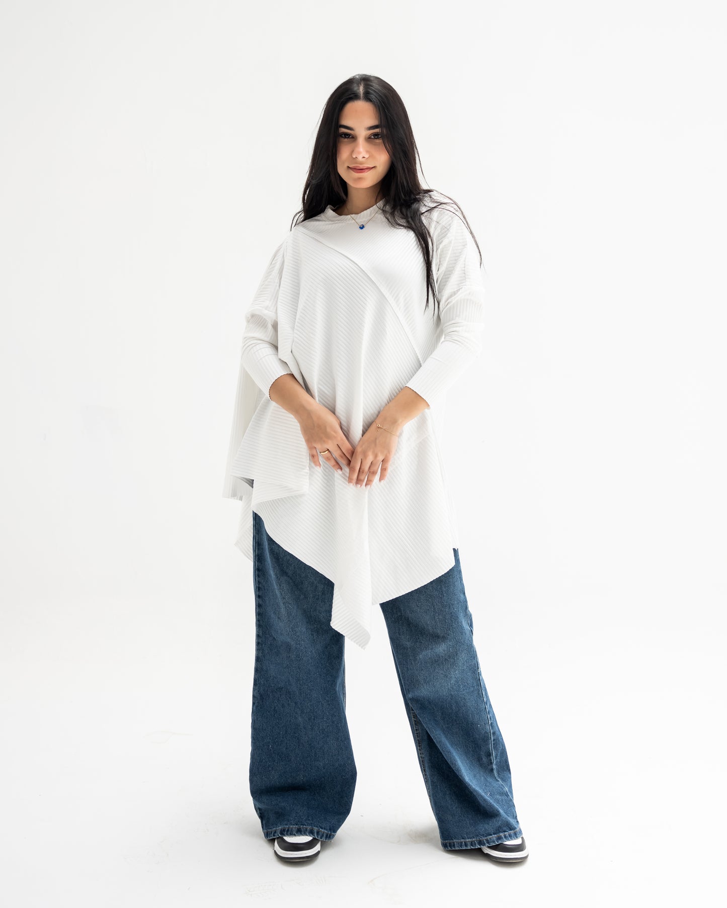 Asymmetric summer top