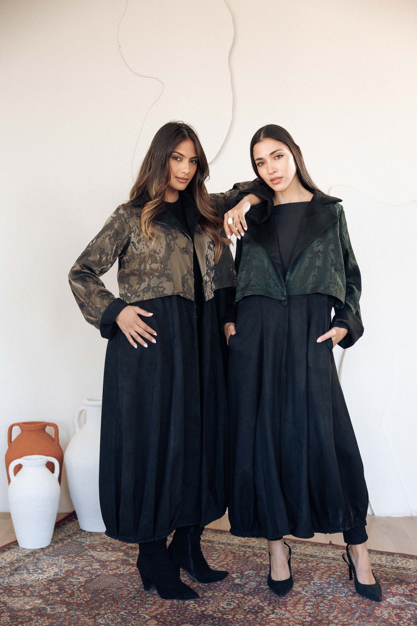 SCULPTED BALLOON COAT