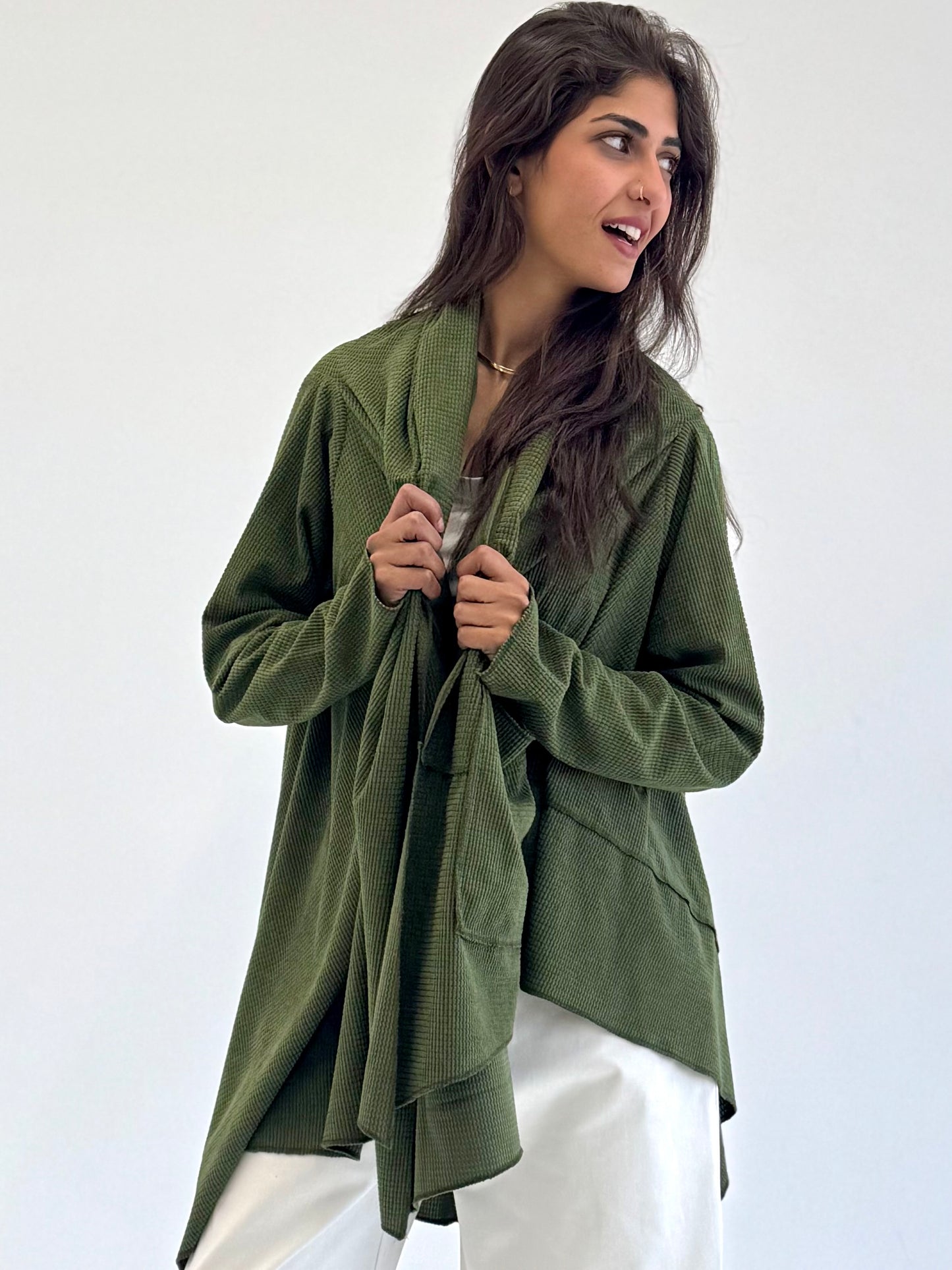 Loose cardigan