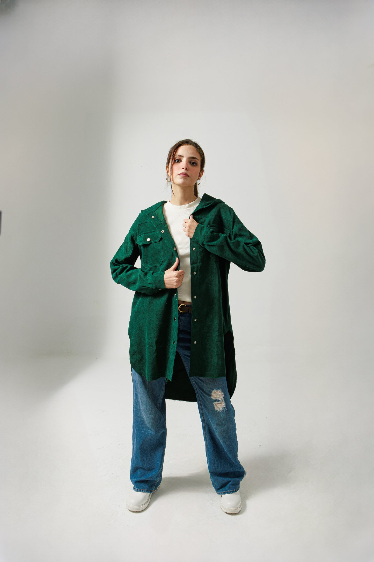 Velvet shirt