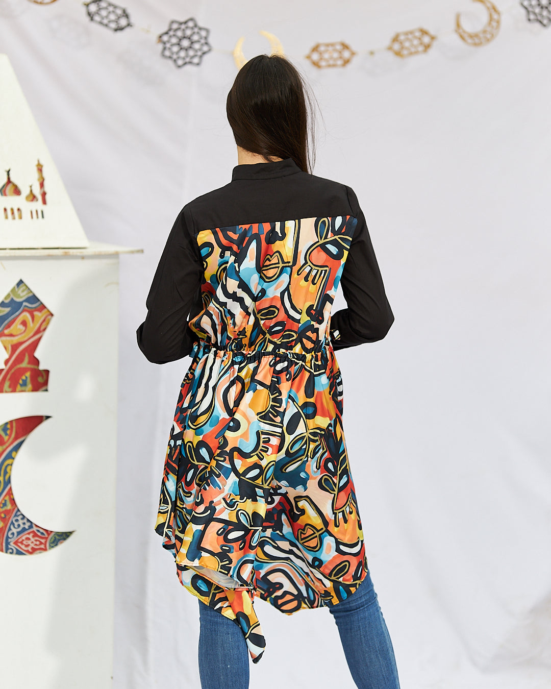 Overlap shape shirt