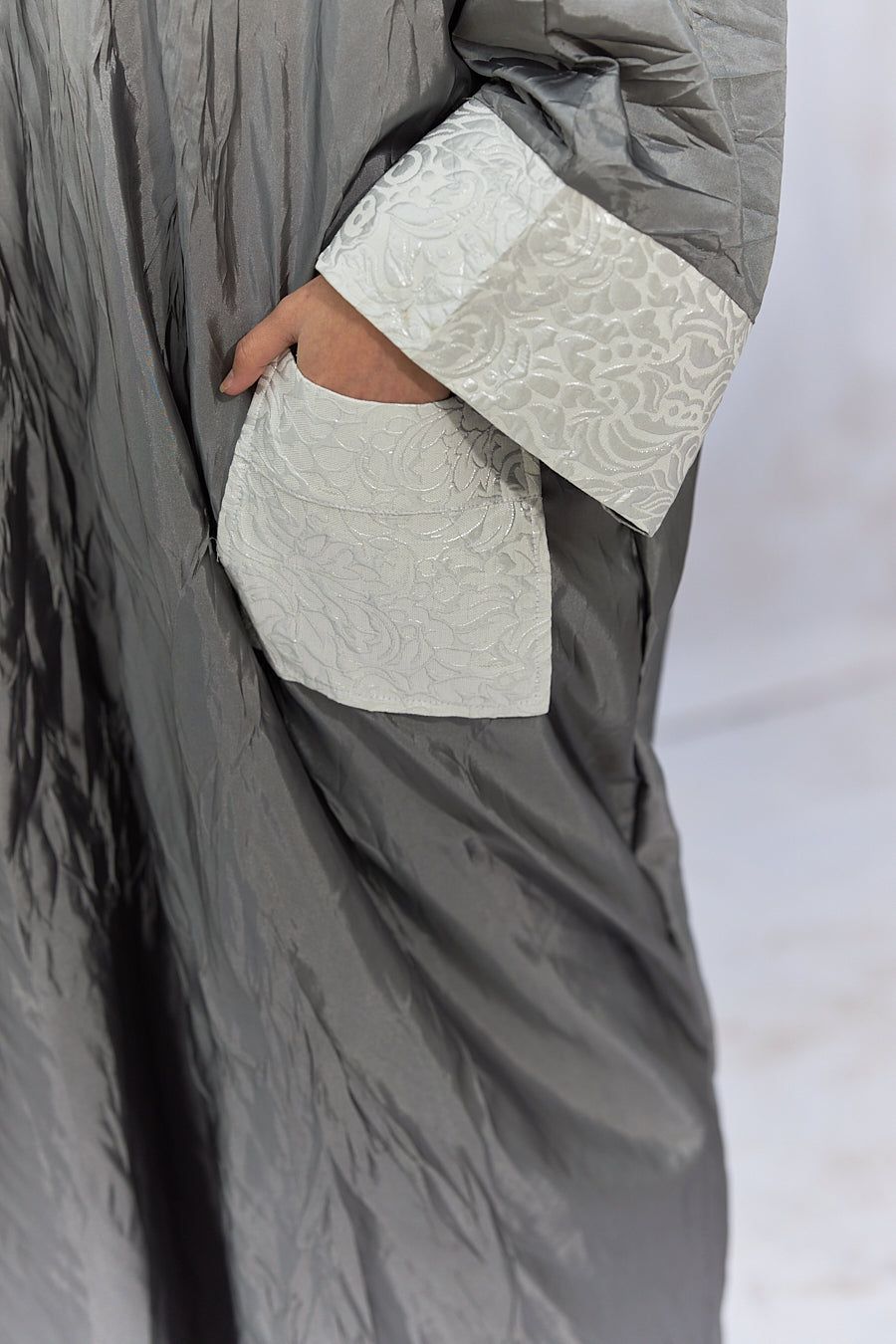 Crinkled Kaftan dress