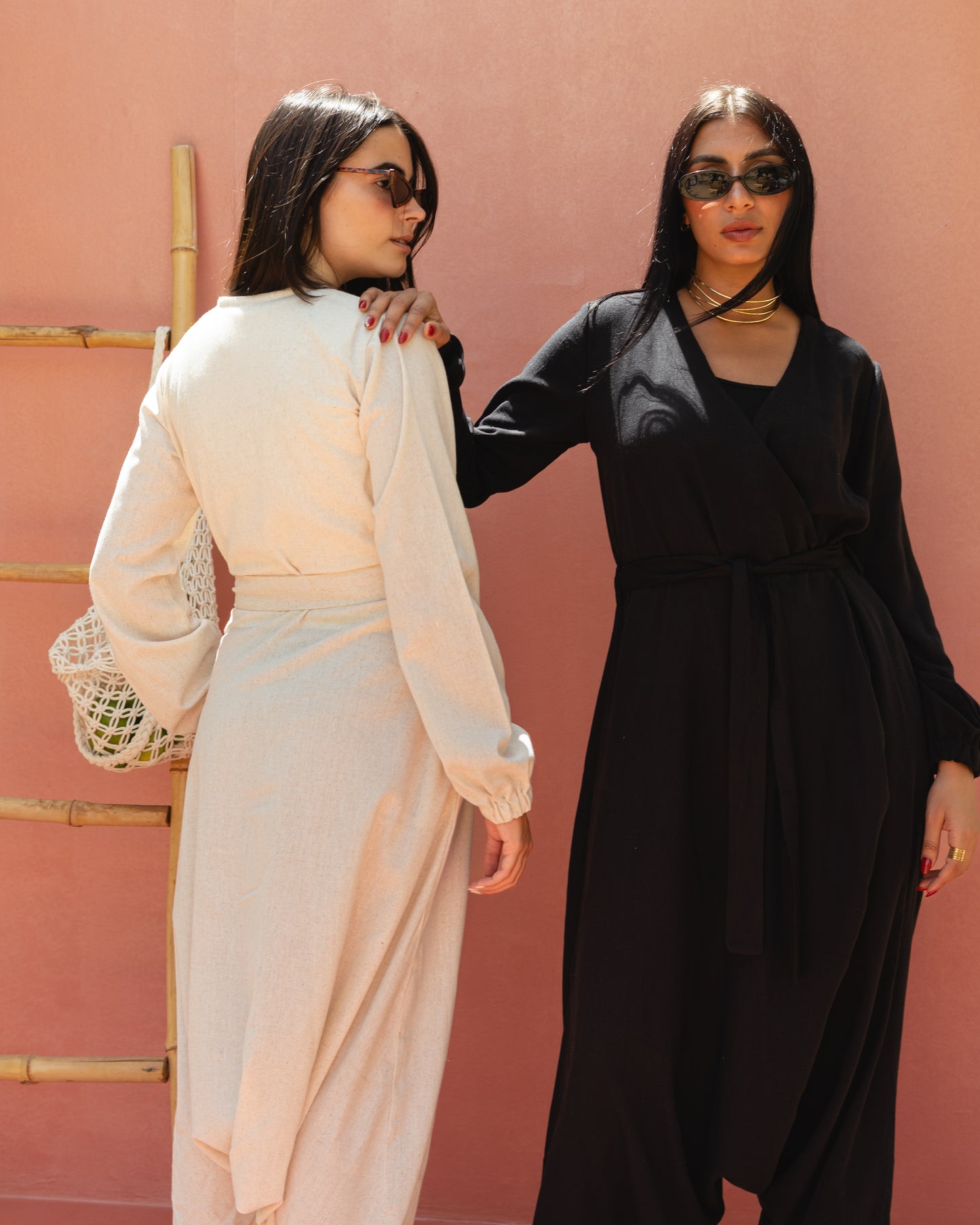 Harem linen jumpsuit