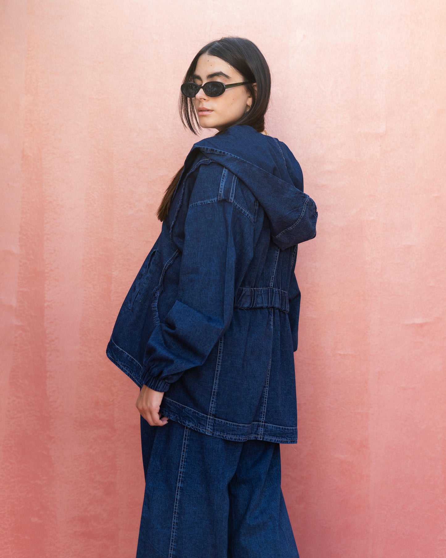 Denim comfy set
