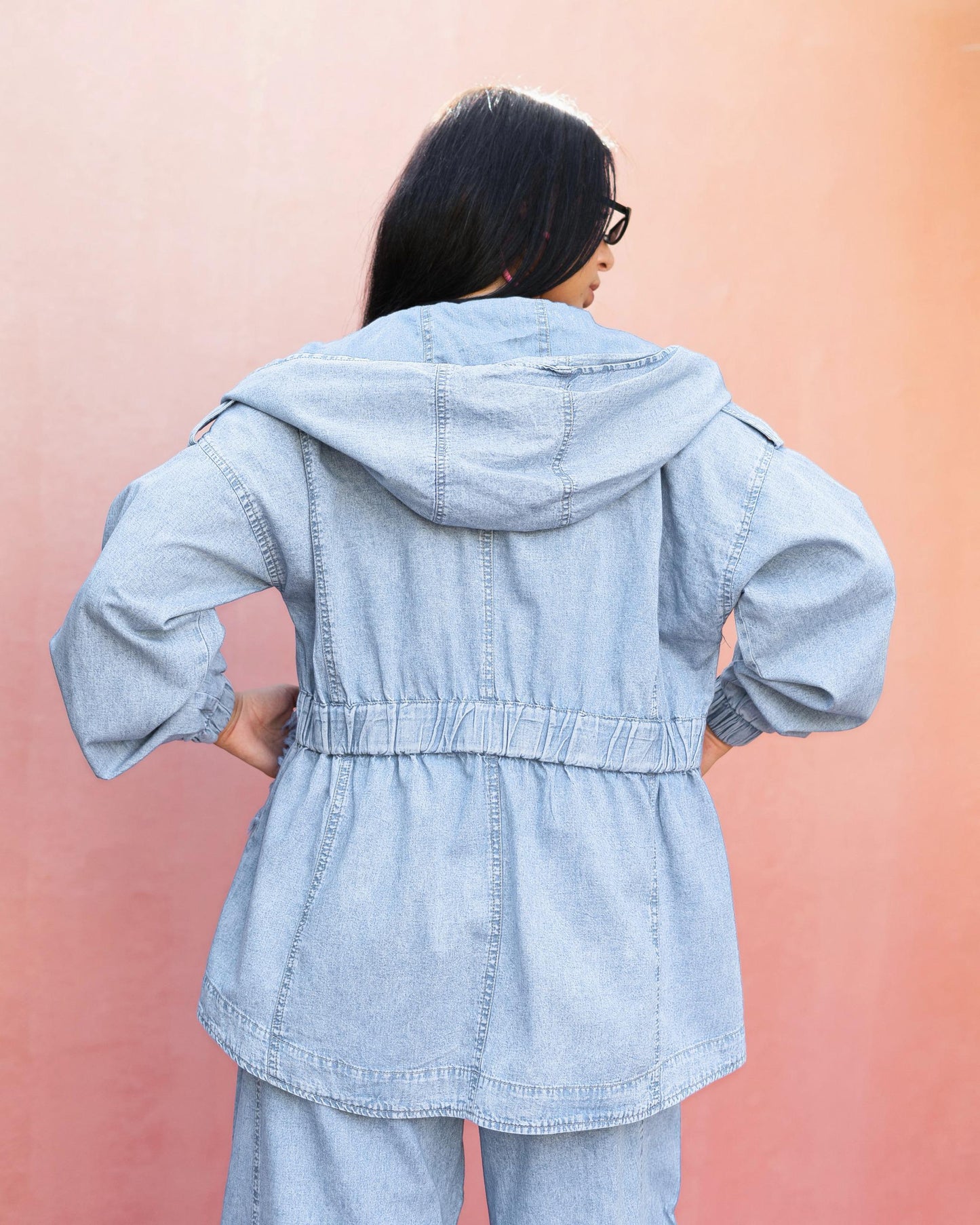 Denim comfy set