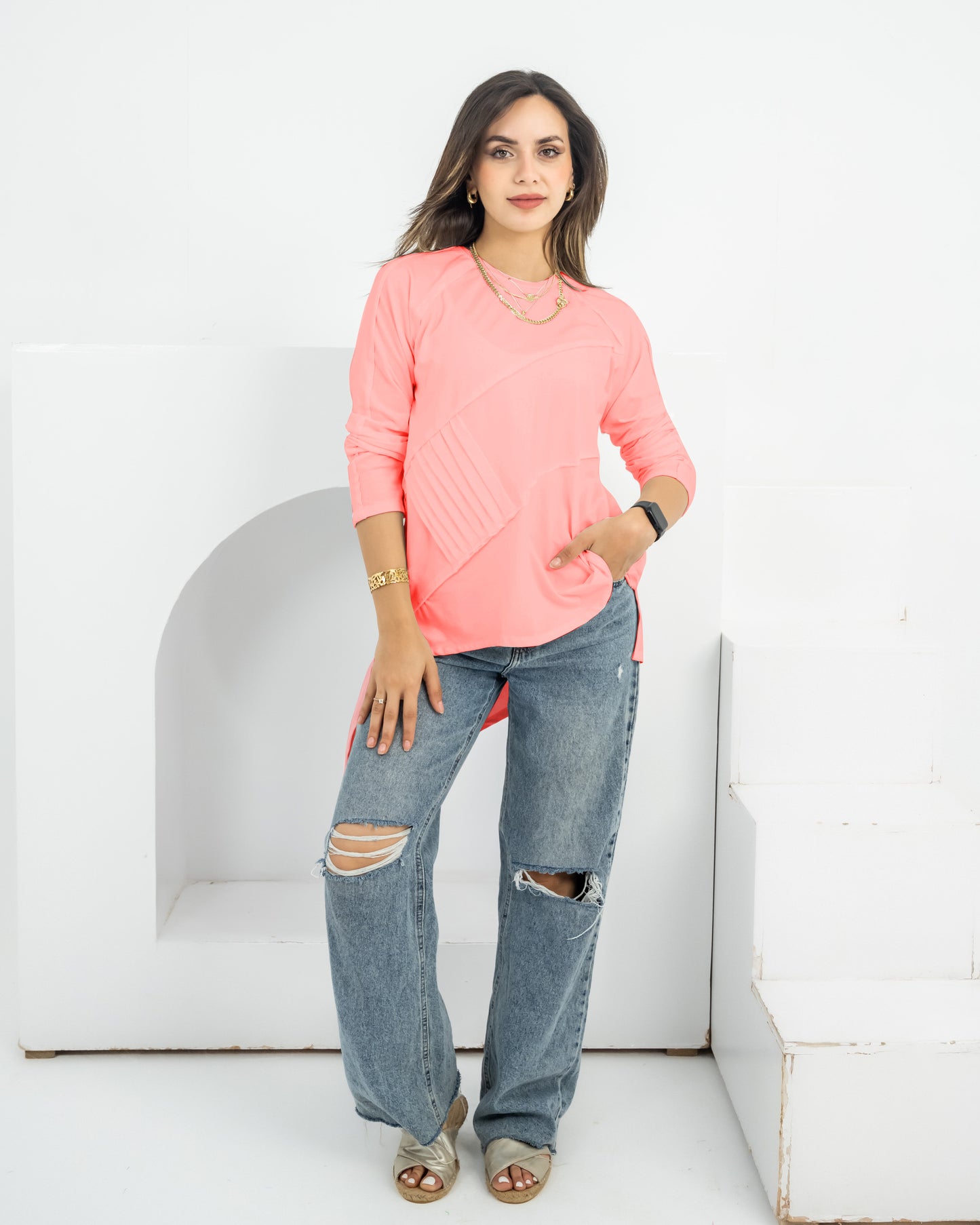 unfinished cotton top