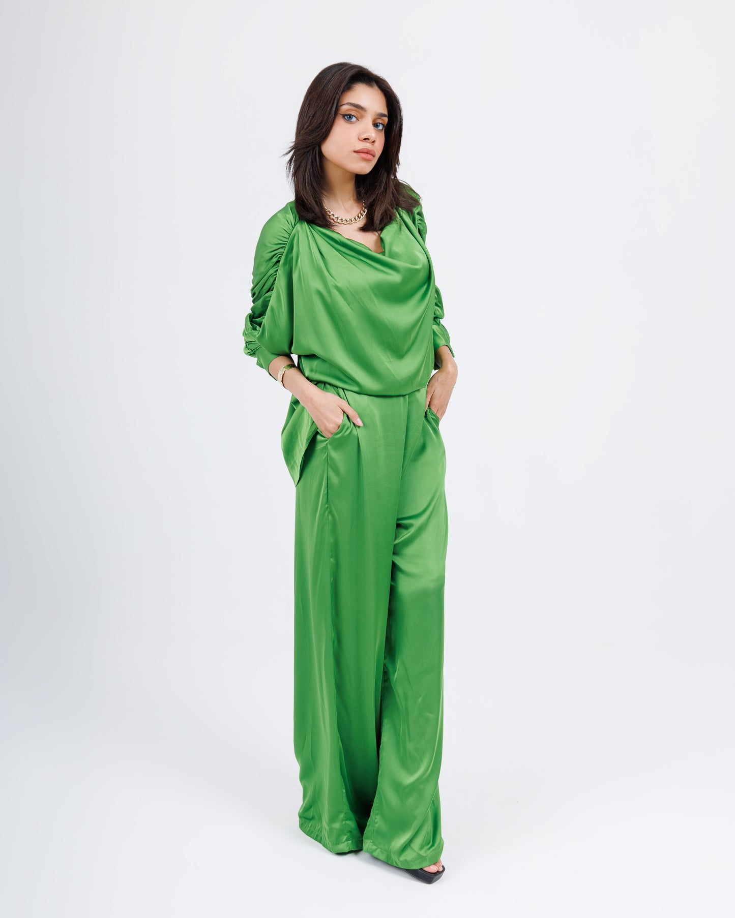 Glossy Satin set