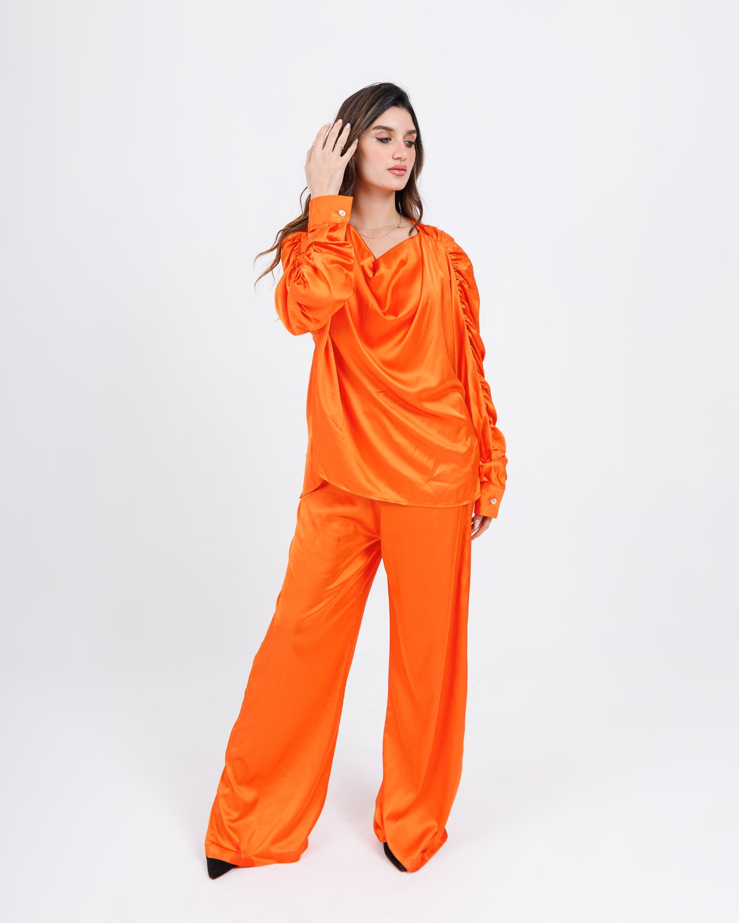 Glossy Satin set