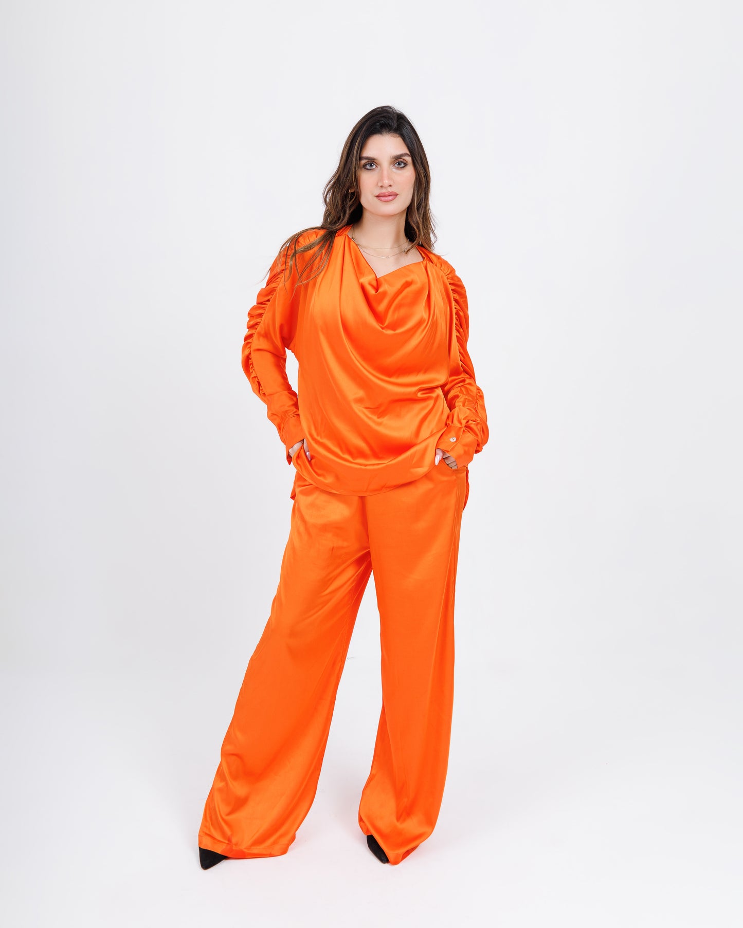 Glossy Satin set