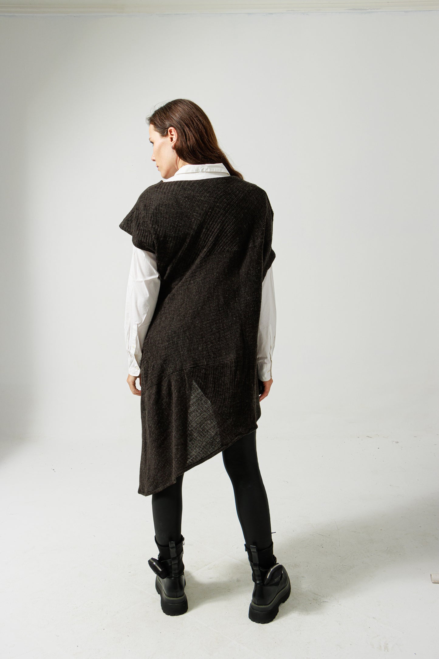 Short sleeve Asymmetric top