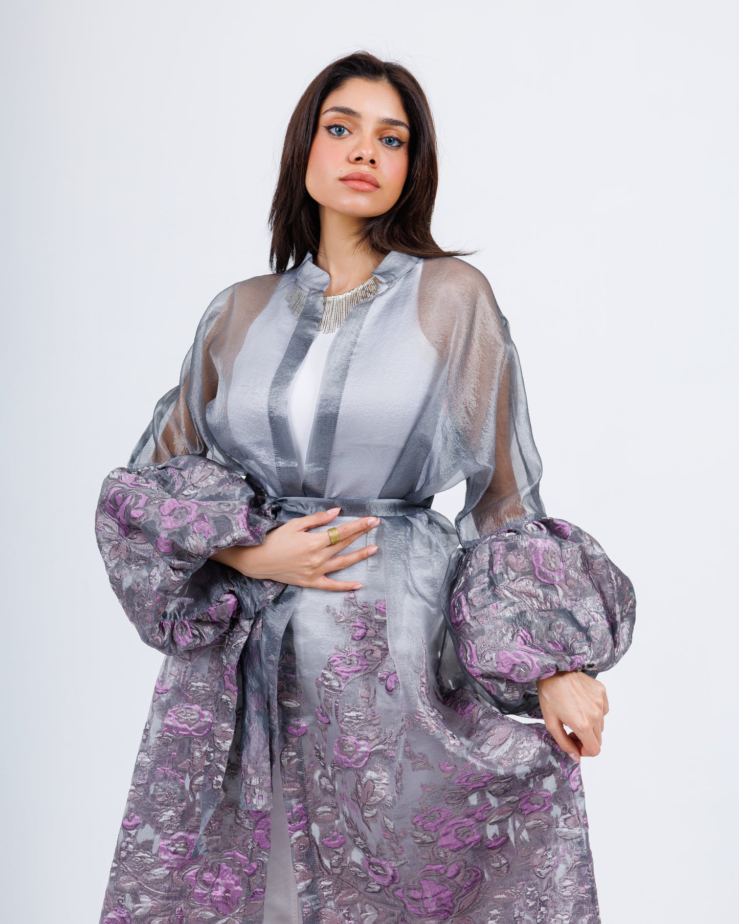 Organza Flory kaftan
