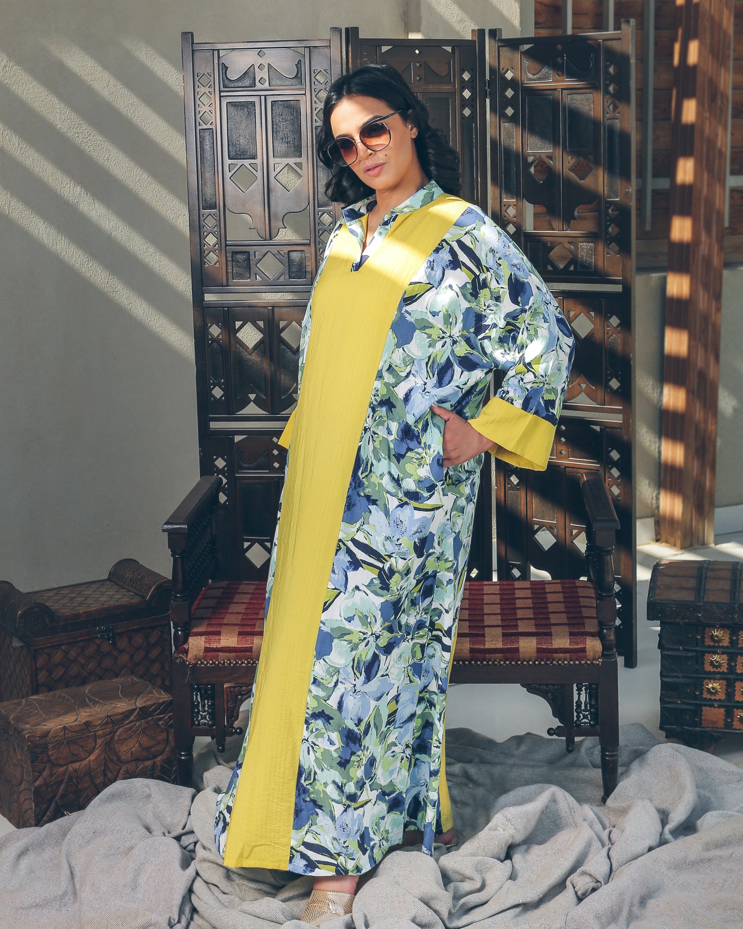 Fleuri Abaya Dress