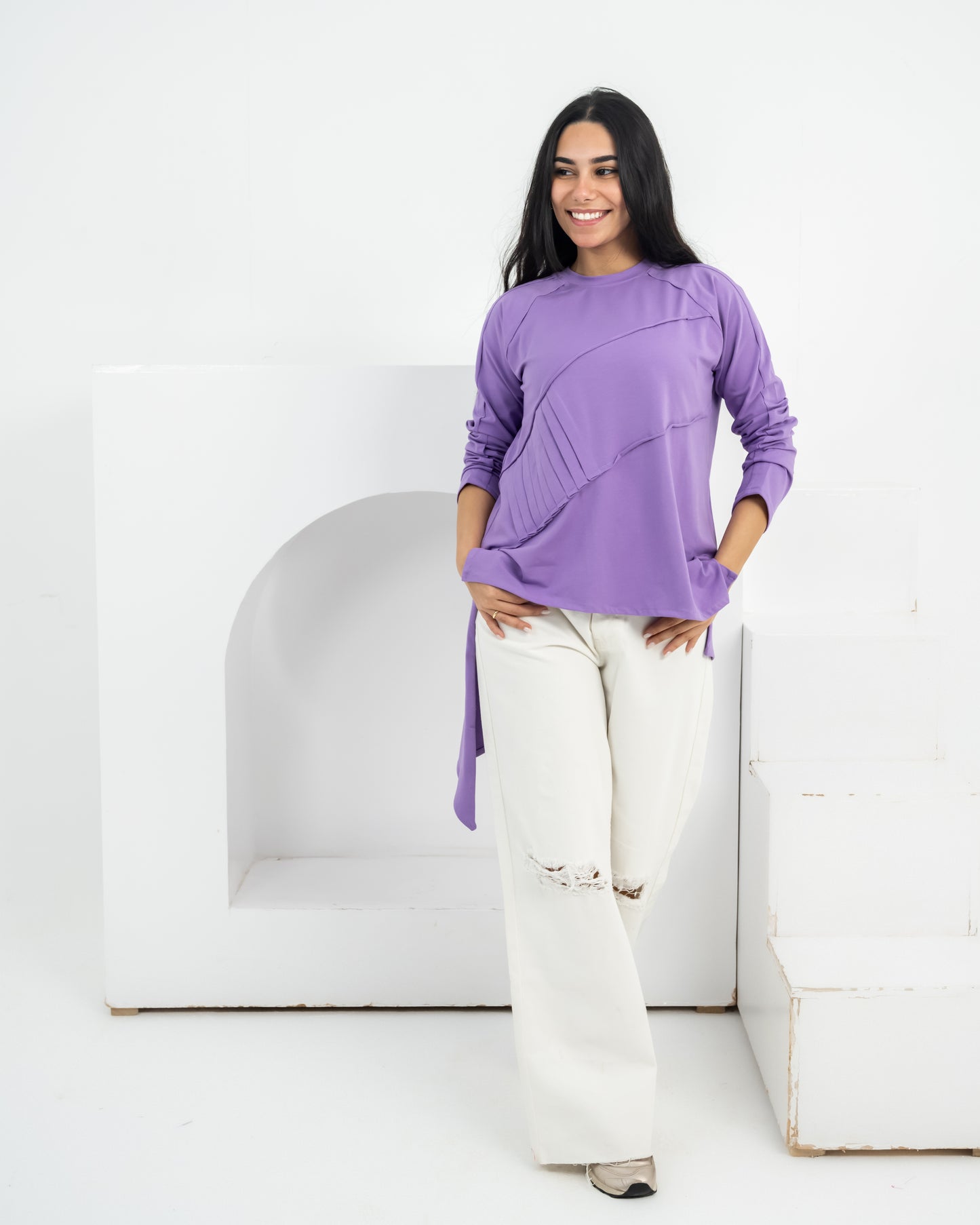 unfinished cotton top