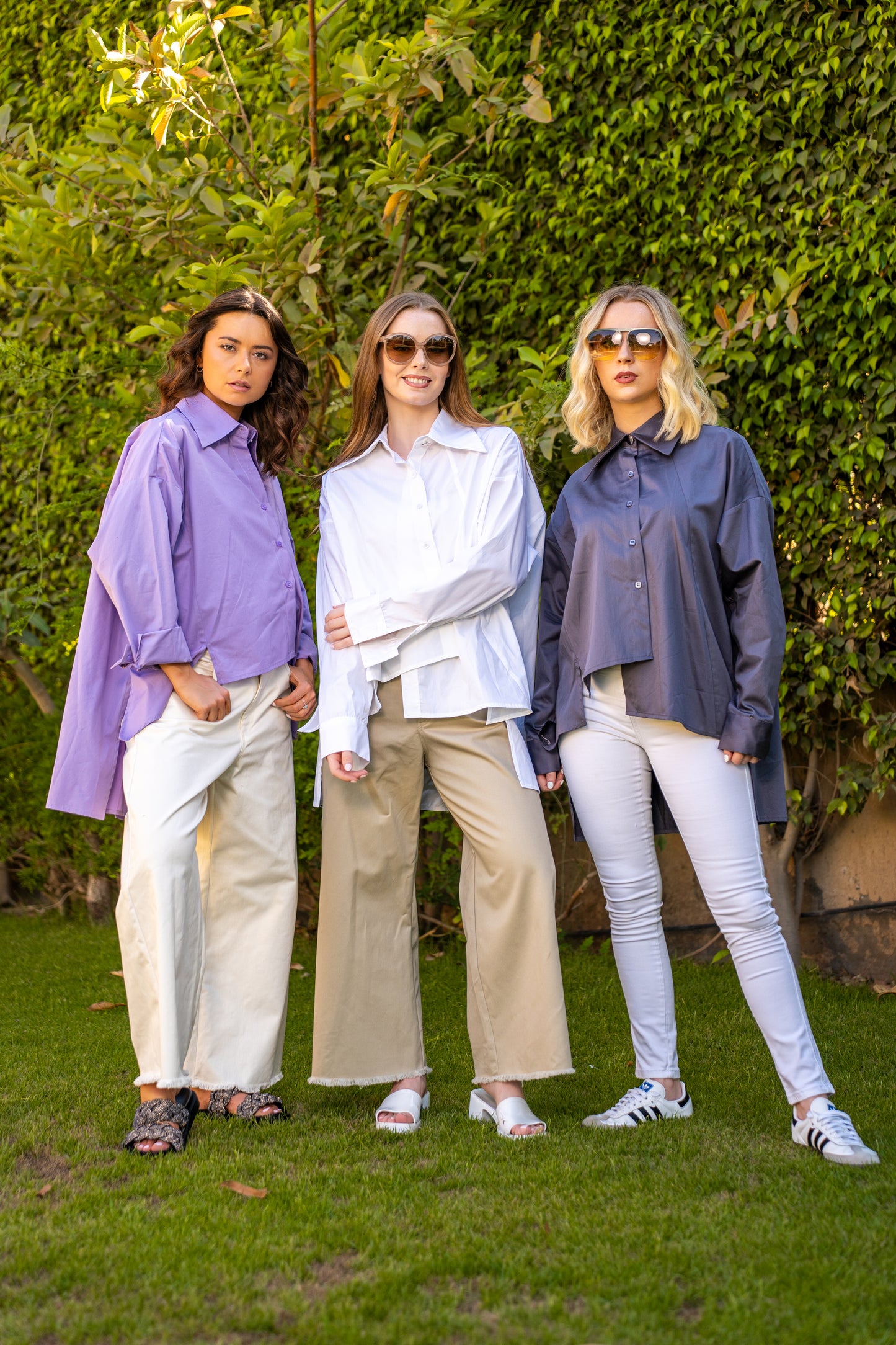 Loose oversized shirt
