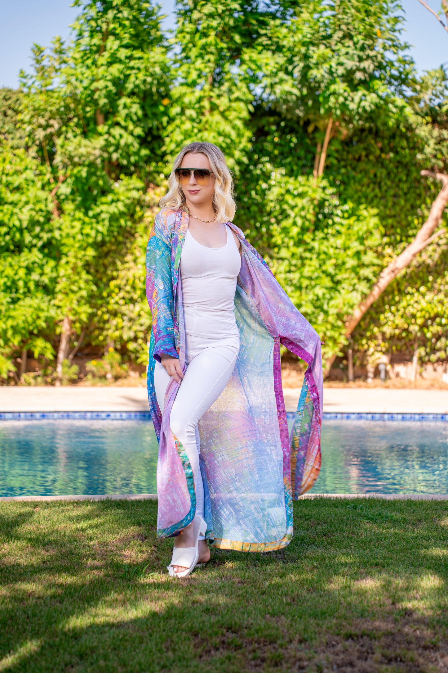 Summer shirt dress