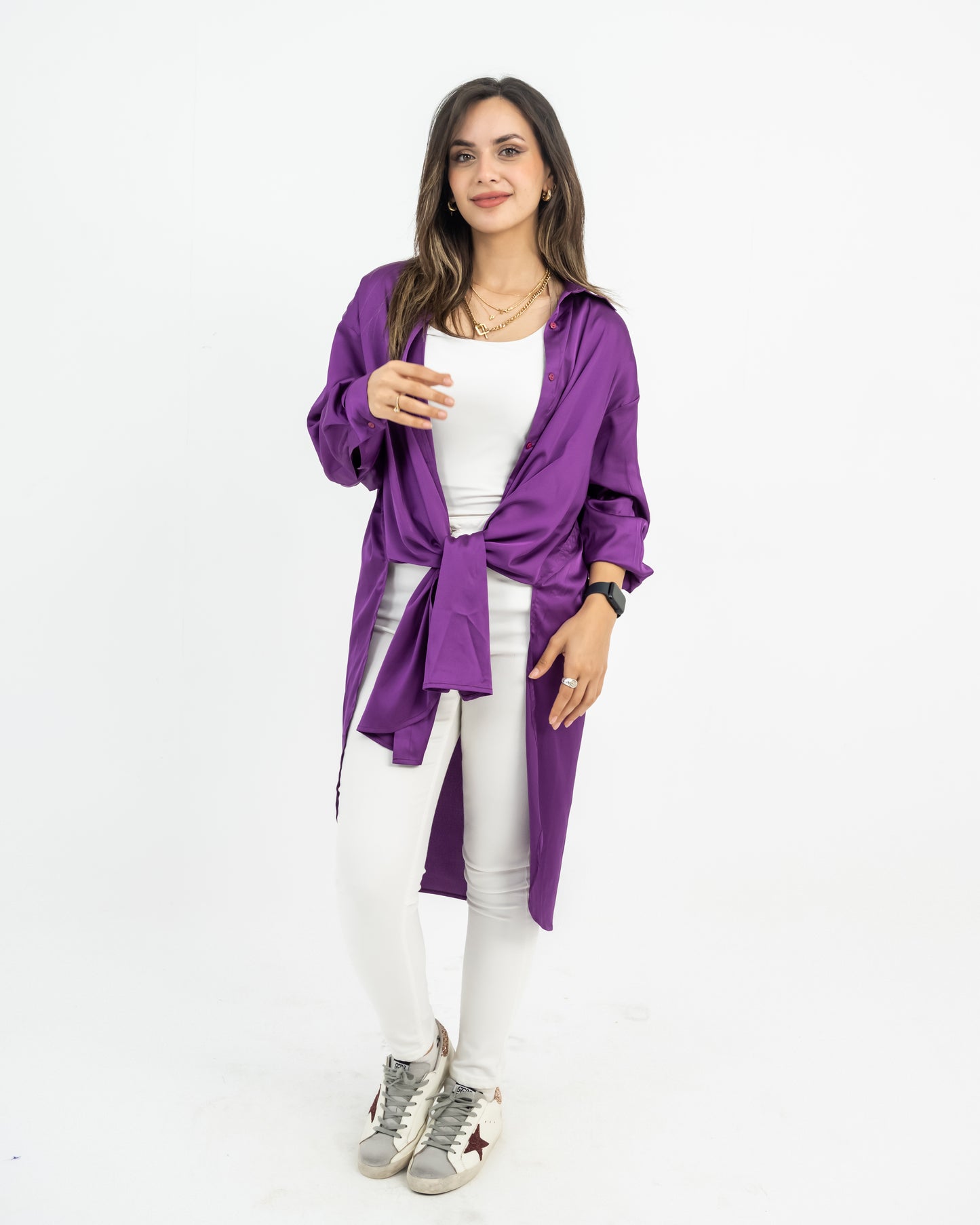 Classic Twist silk shirt