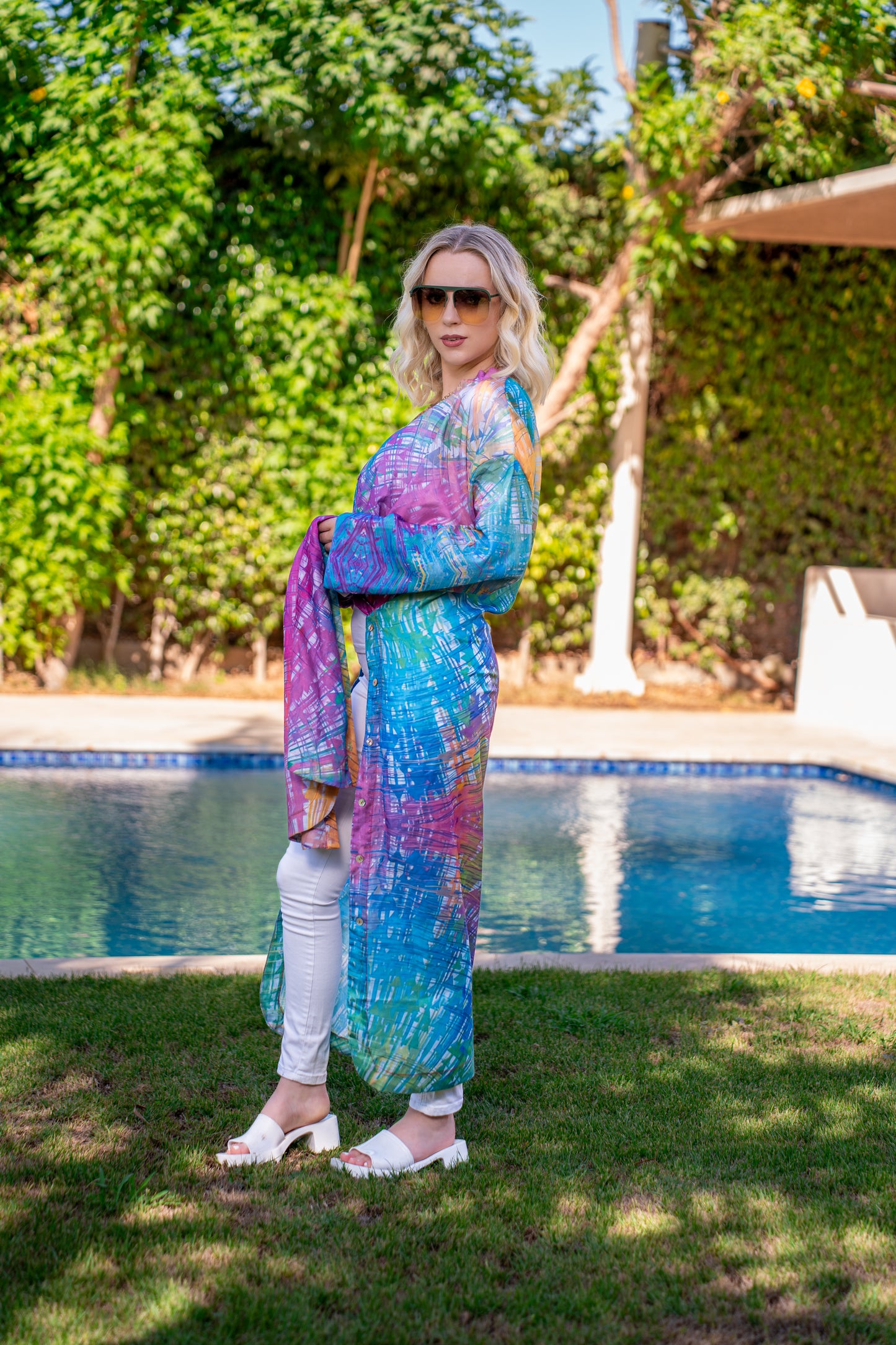 Summer shirt dress