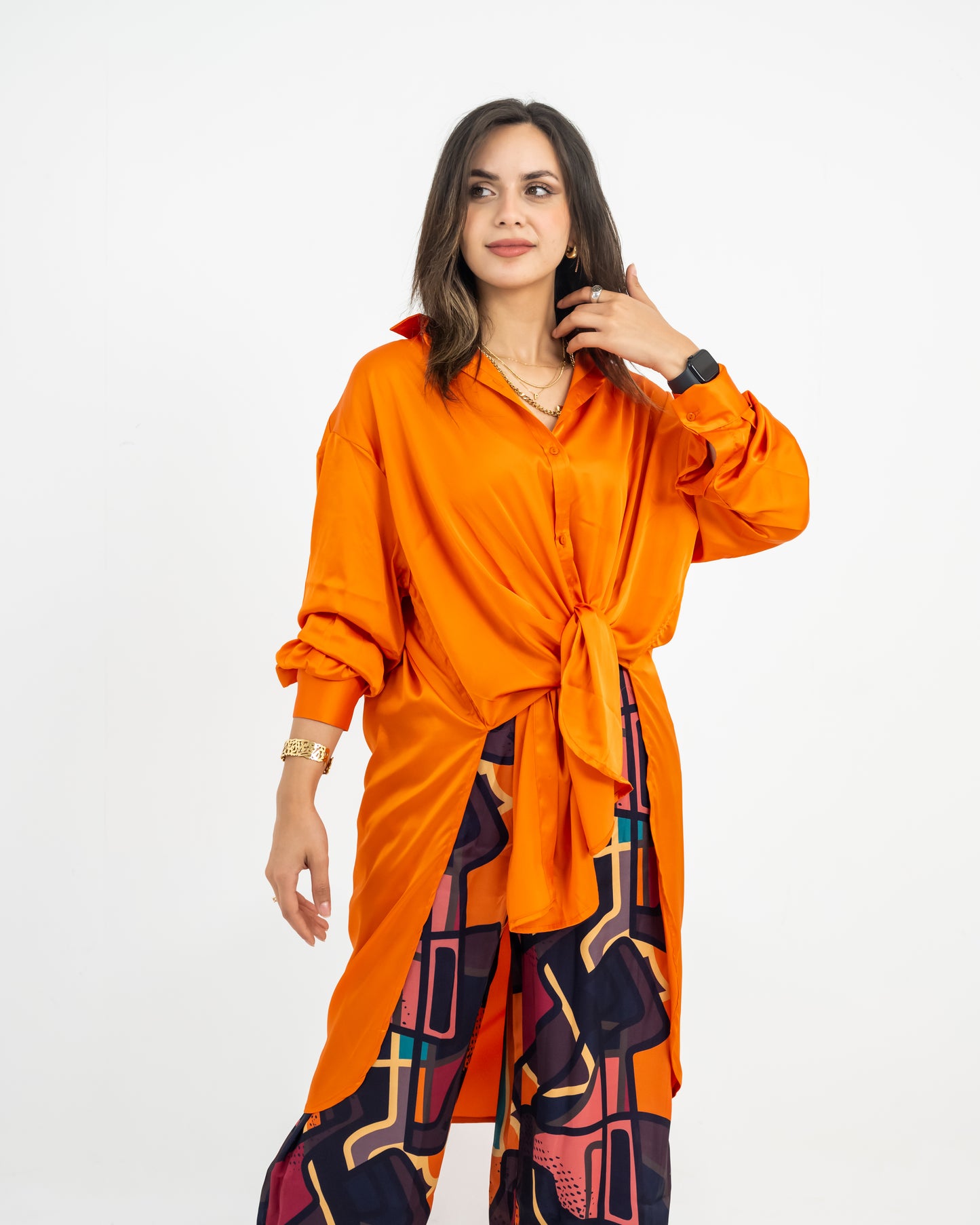 Classic Twist silk shirt