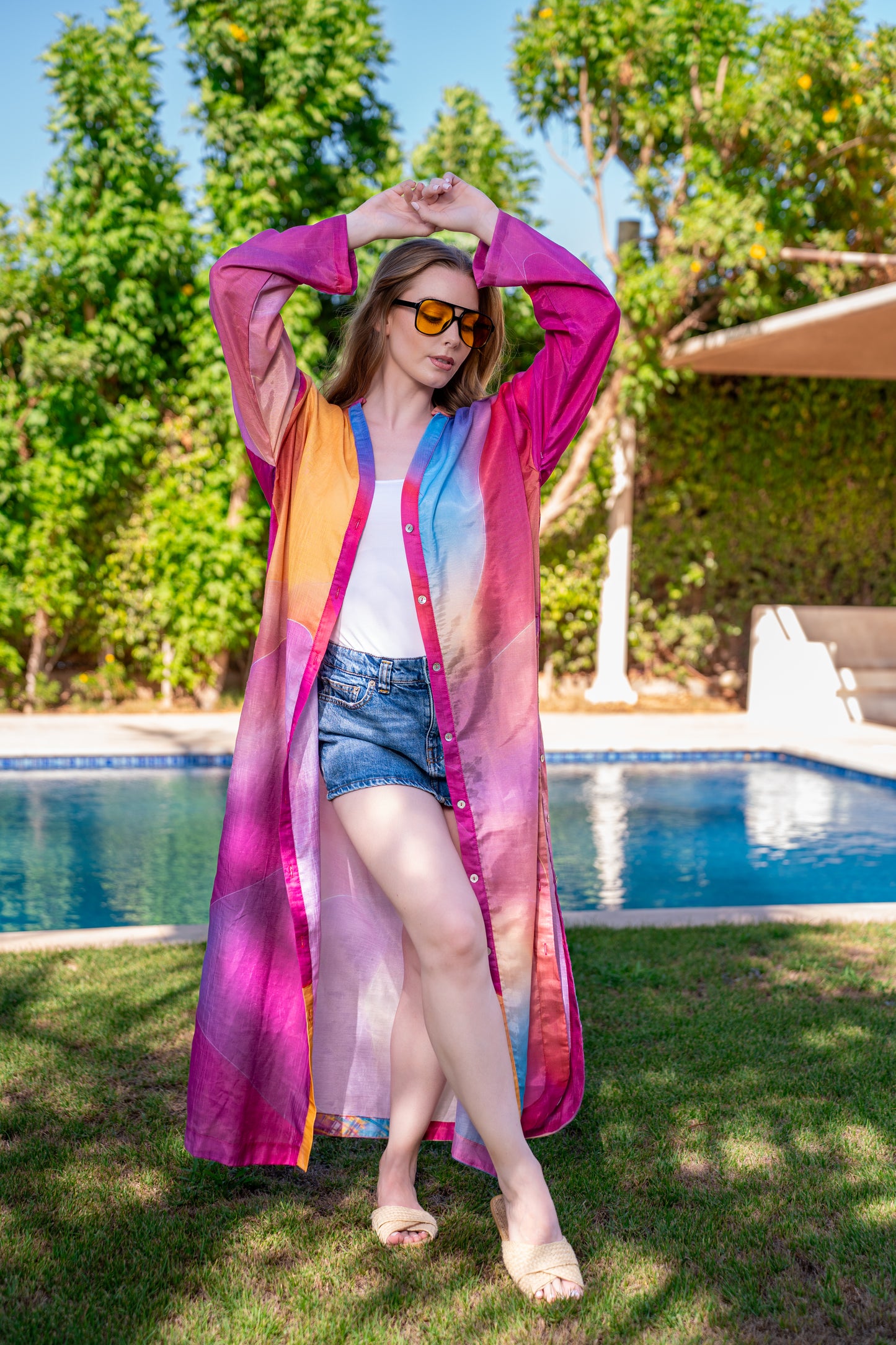 Summer shirt dress