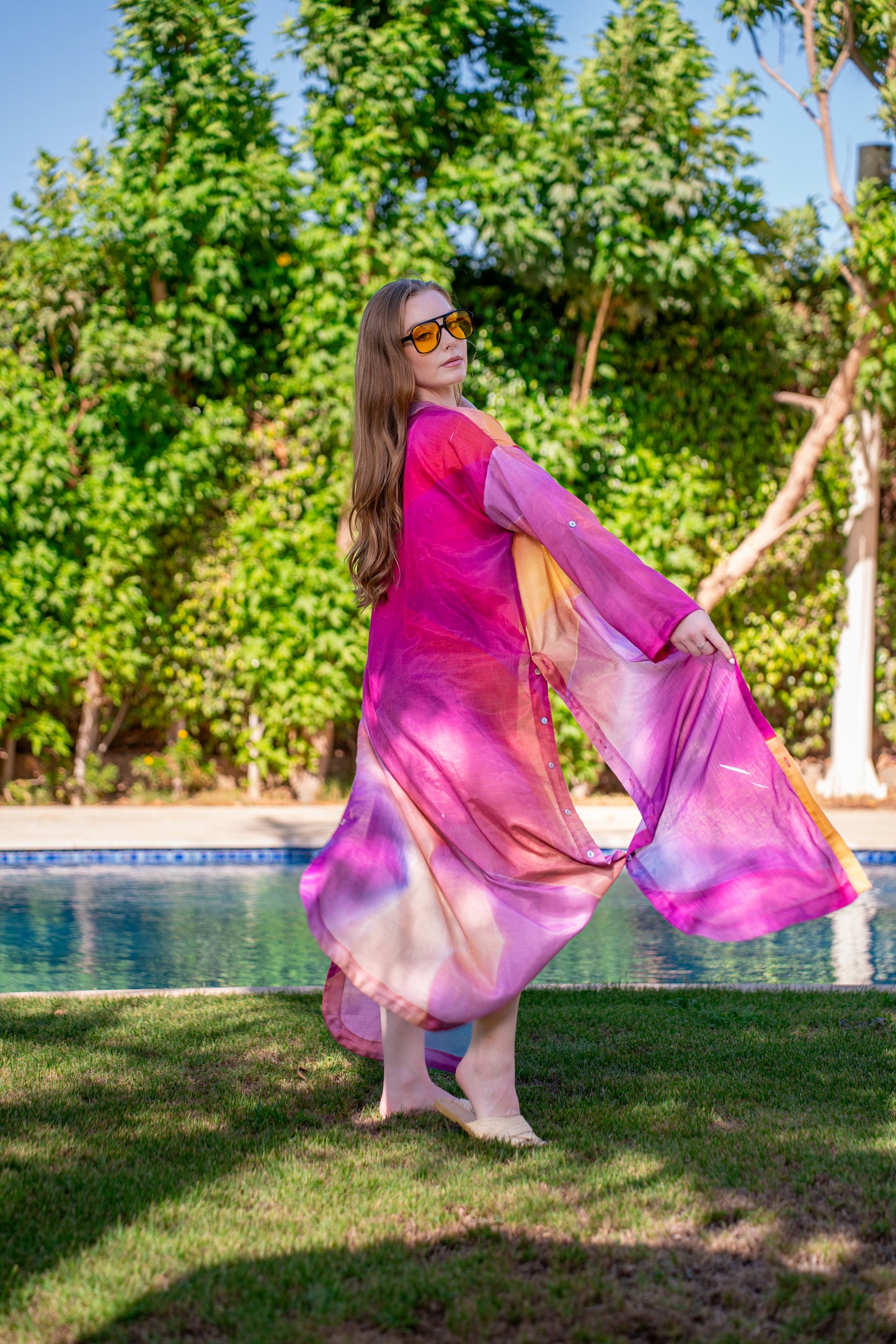 Summer shirt dress