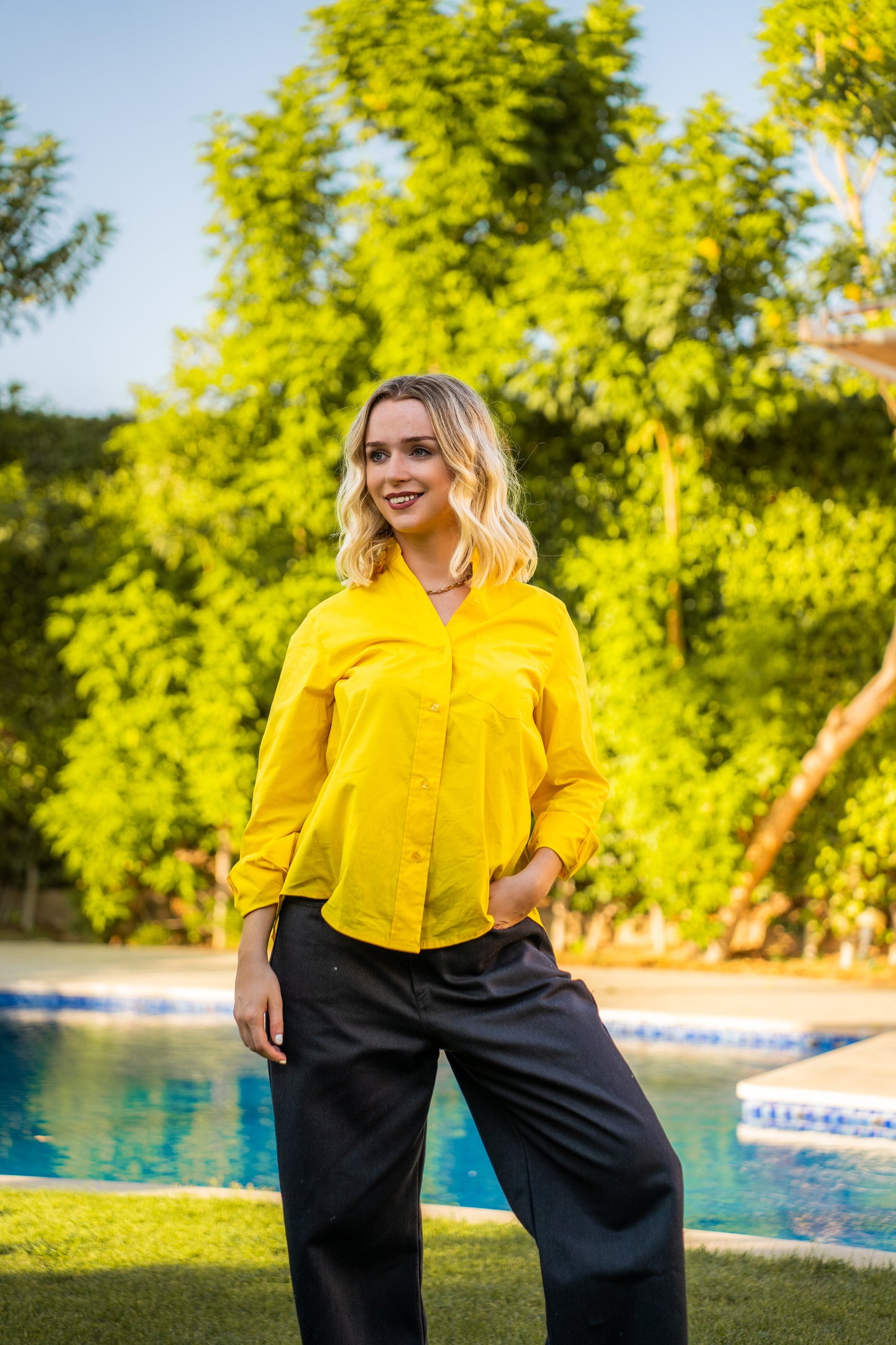 Poplin shirt