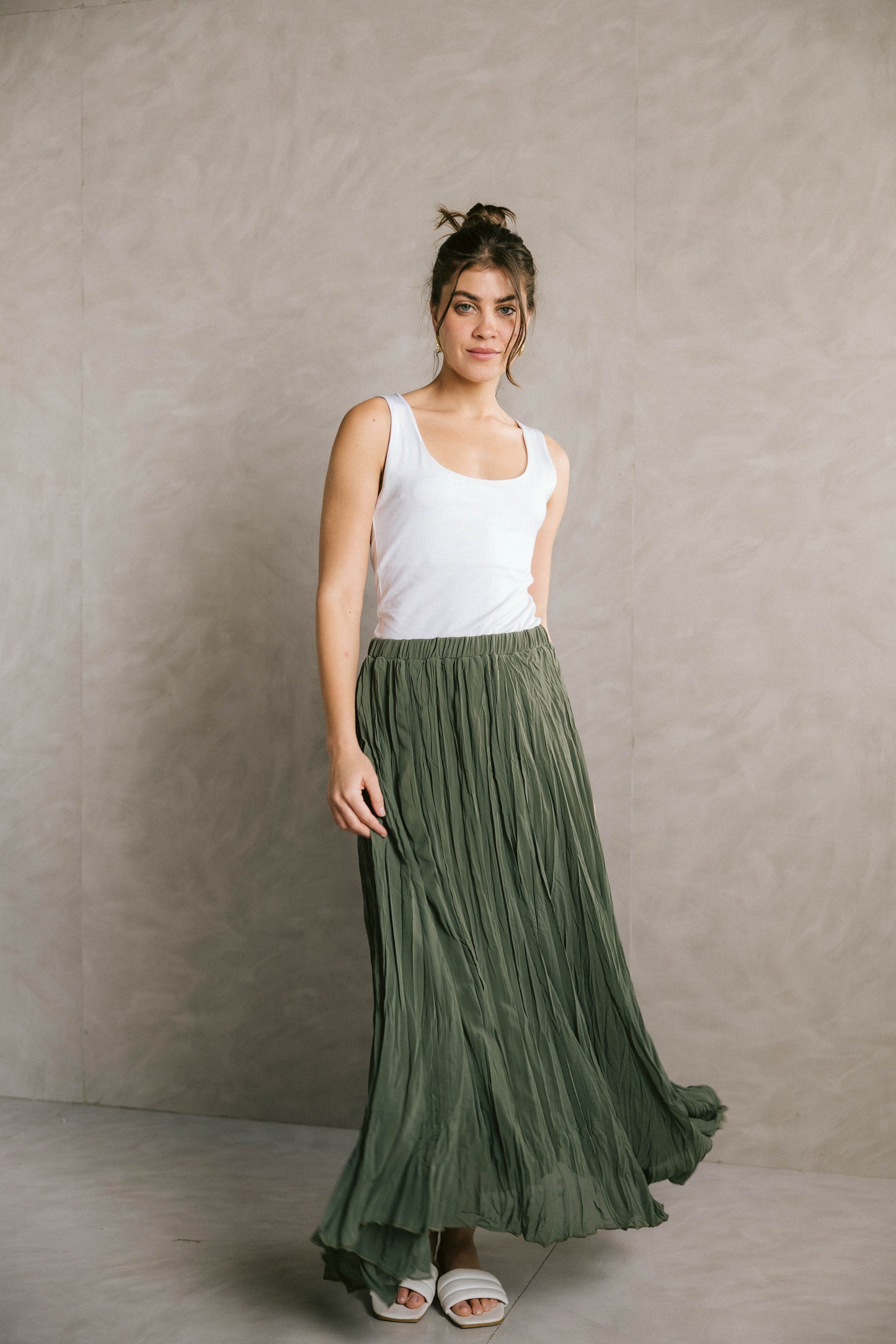 Crinkle Skirt