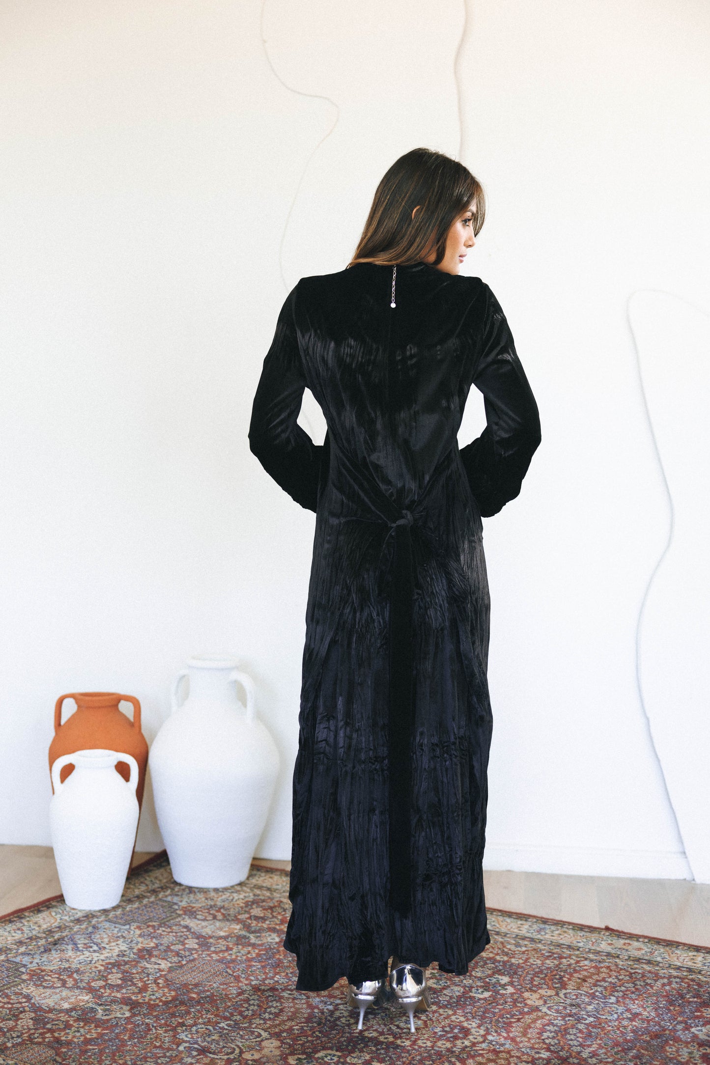 BASIC WRAPPED DRESS