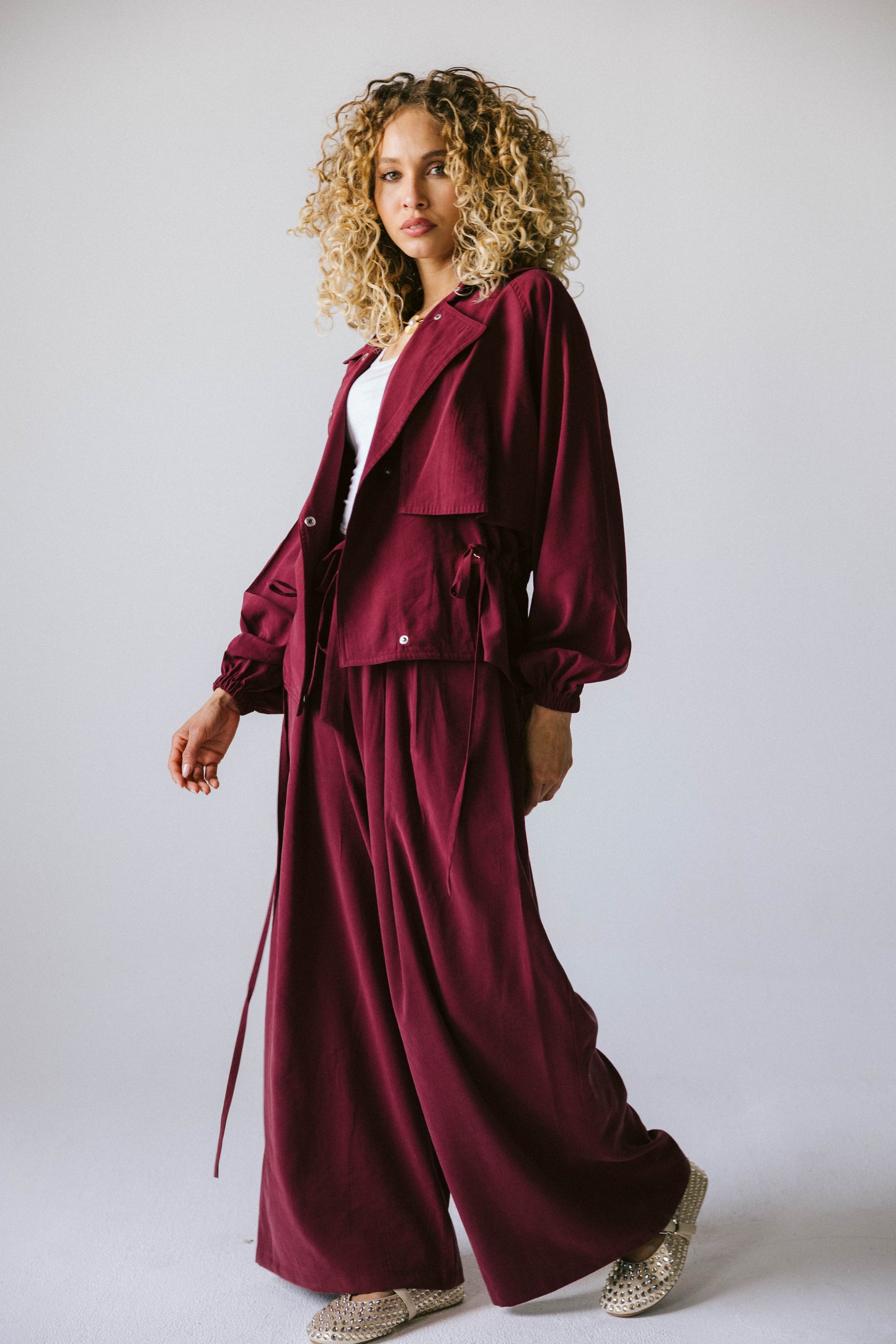 The flow set - burgundy