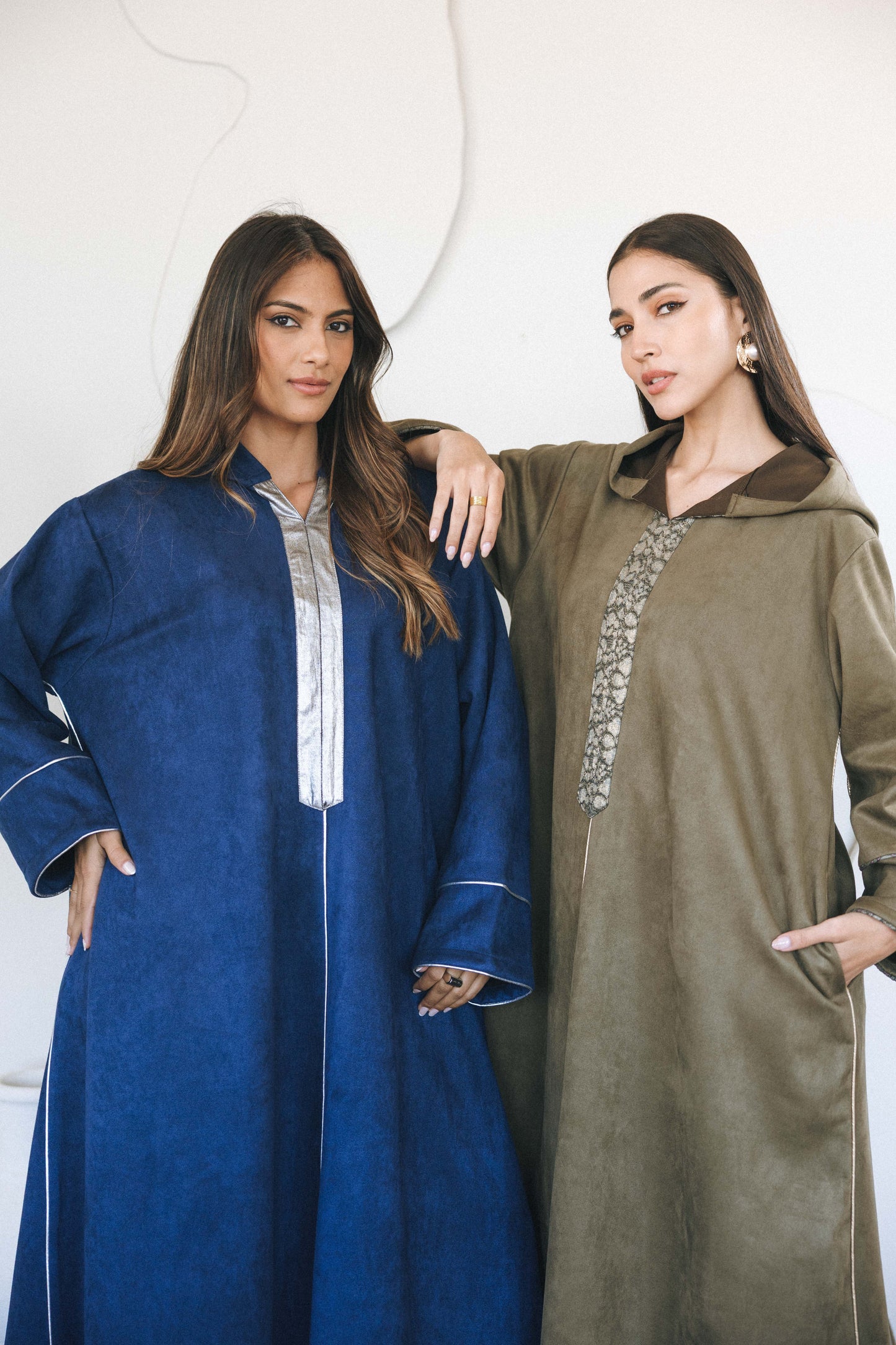 ZINA KAFTAN - NAVY
