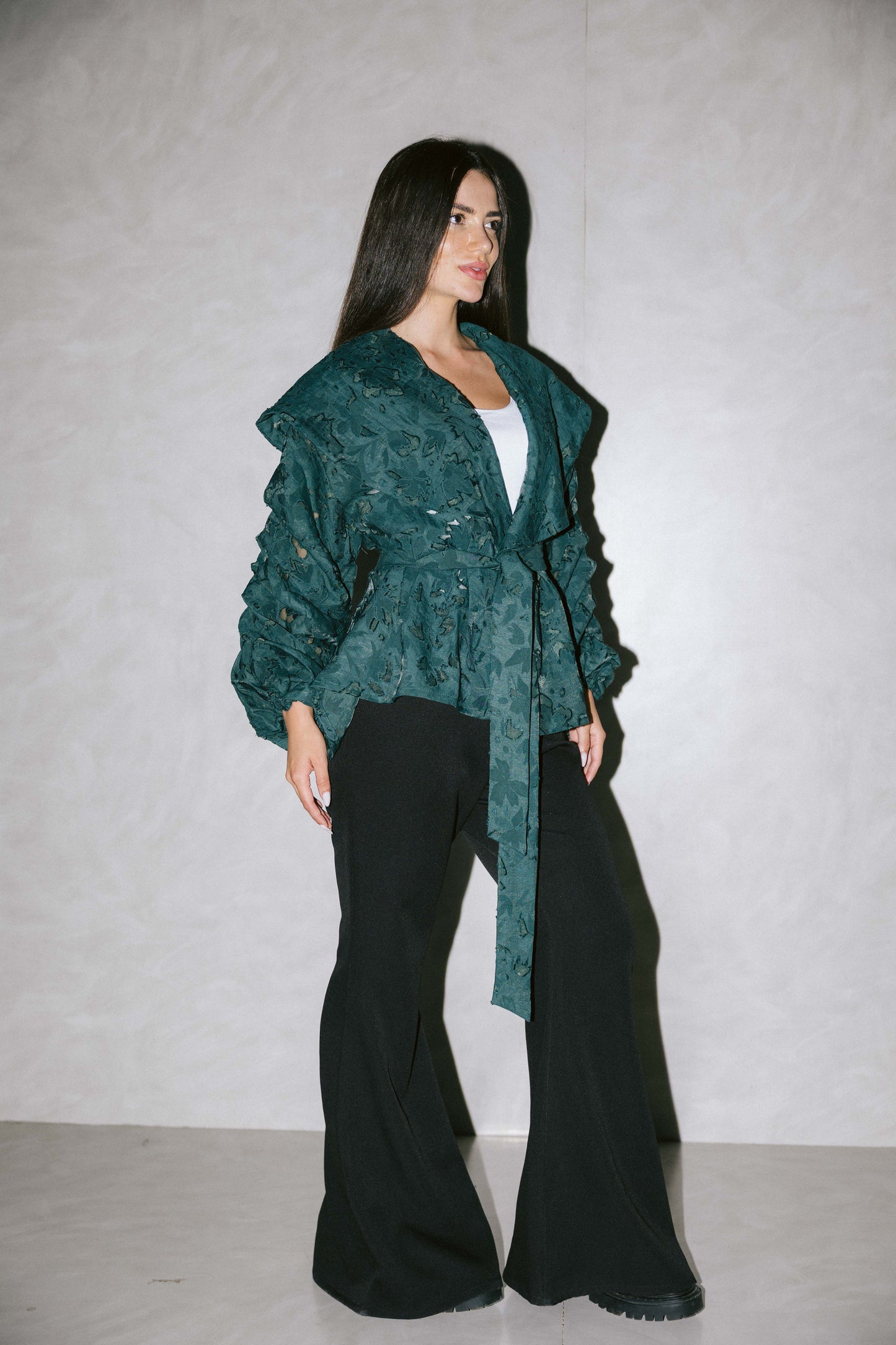 Petal flory blouse