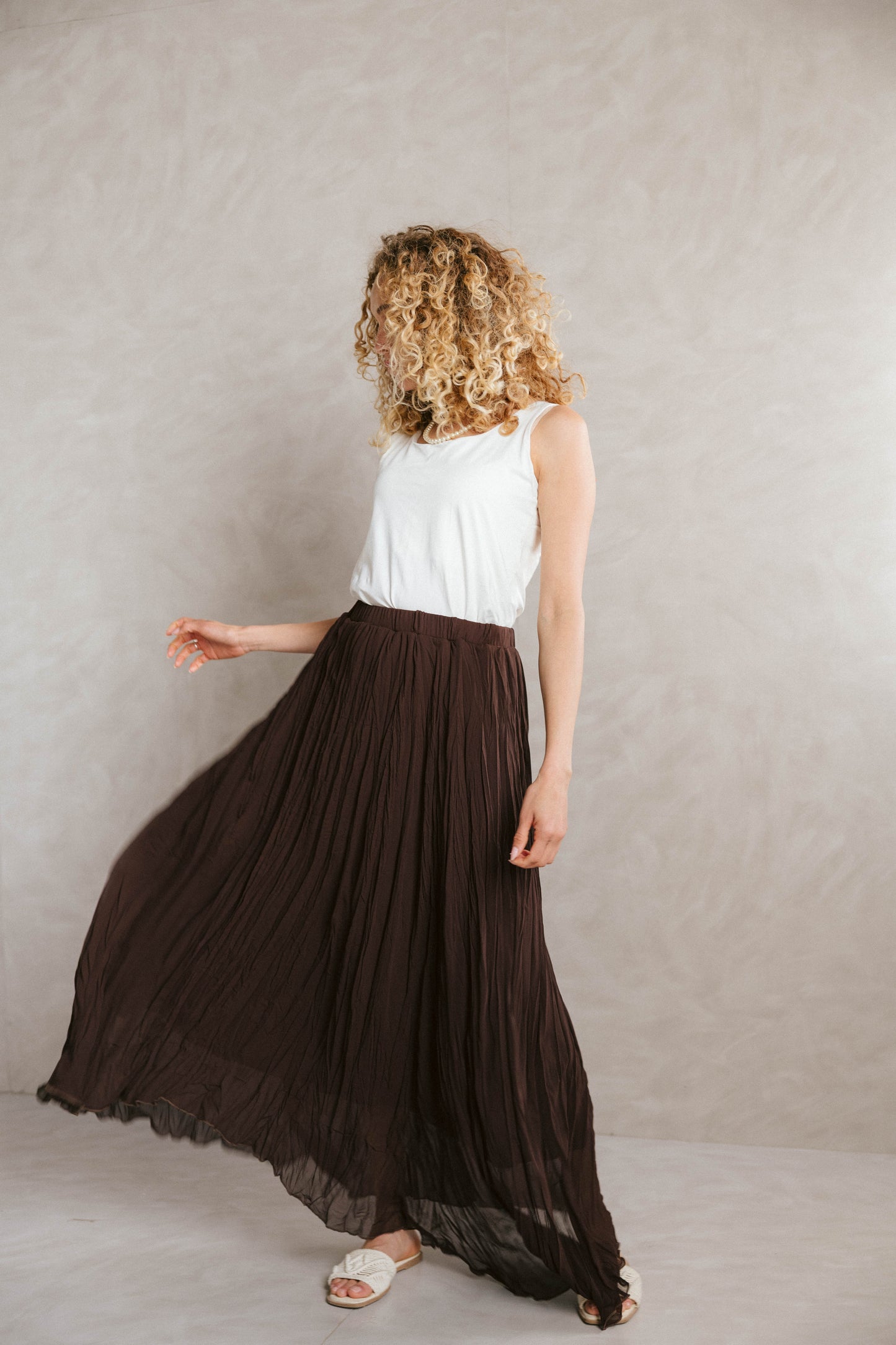 Crinkle Skirt