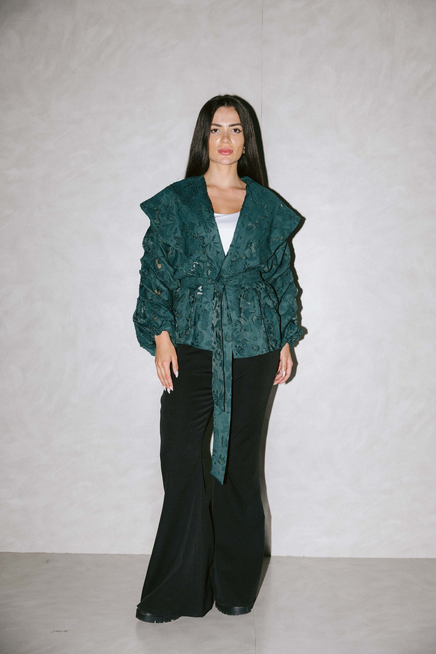 Petal flory blouse