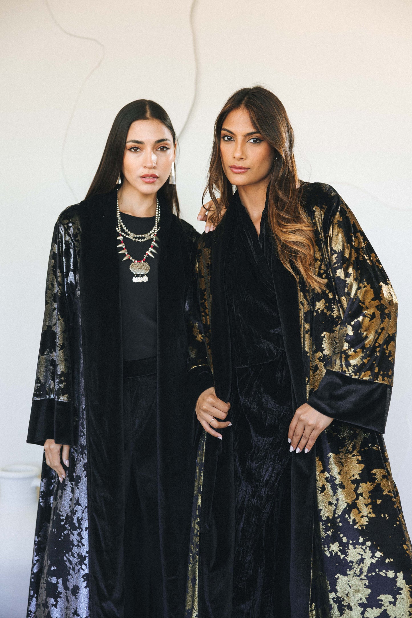 METALLIC CARDIGAN - GOLD