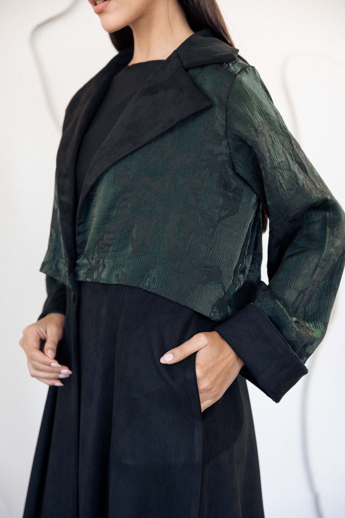 SCULPTED BALLOON COAT