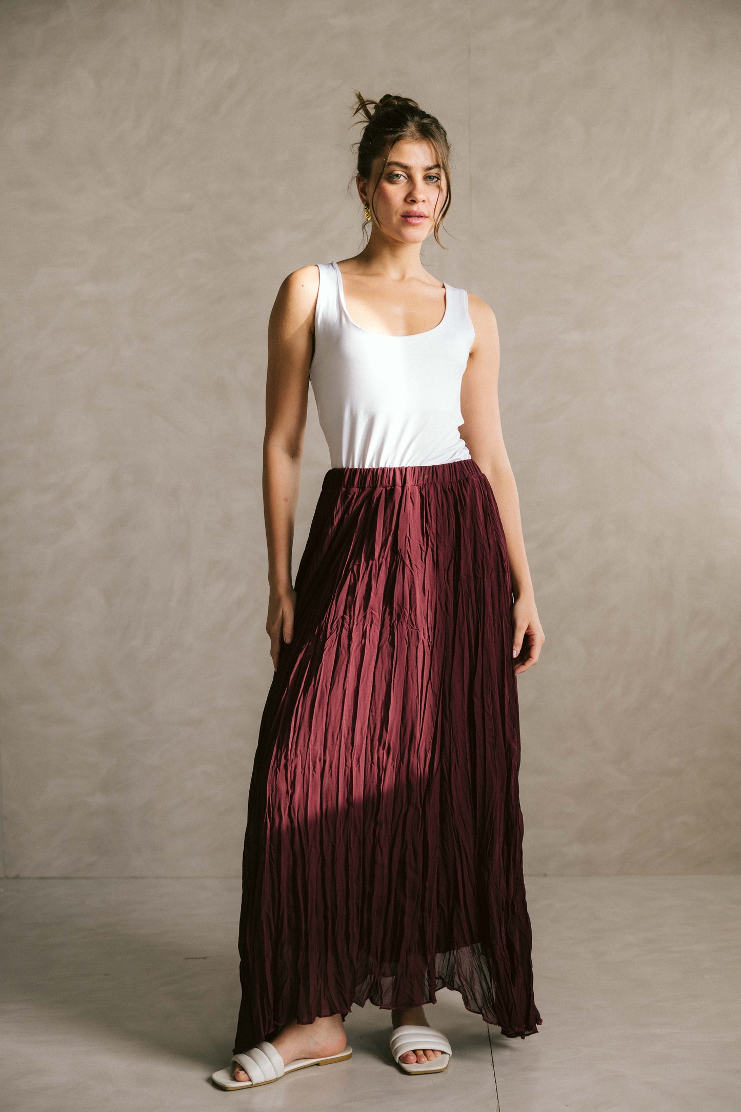 Crinkle Skirt