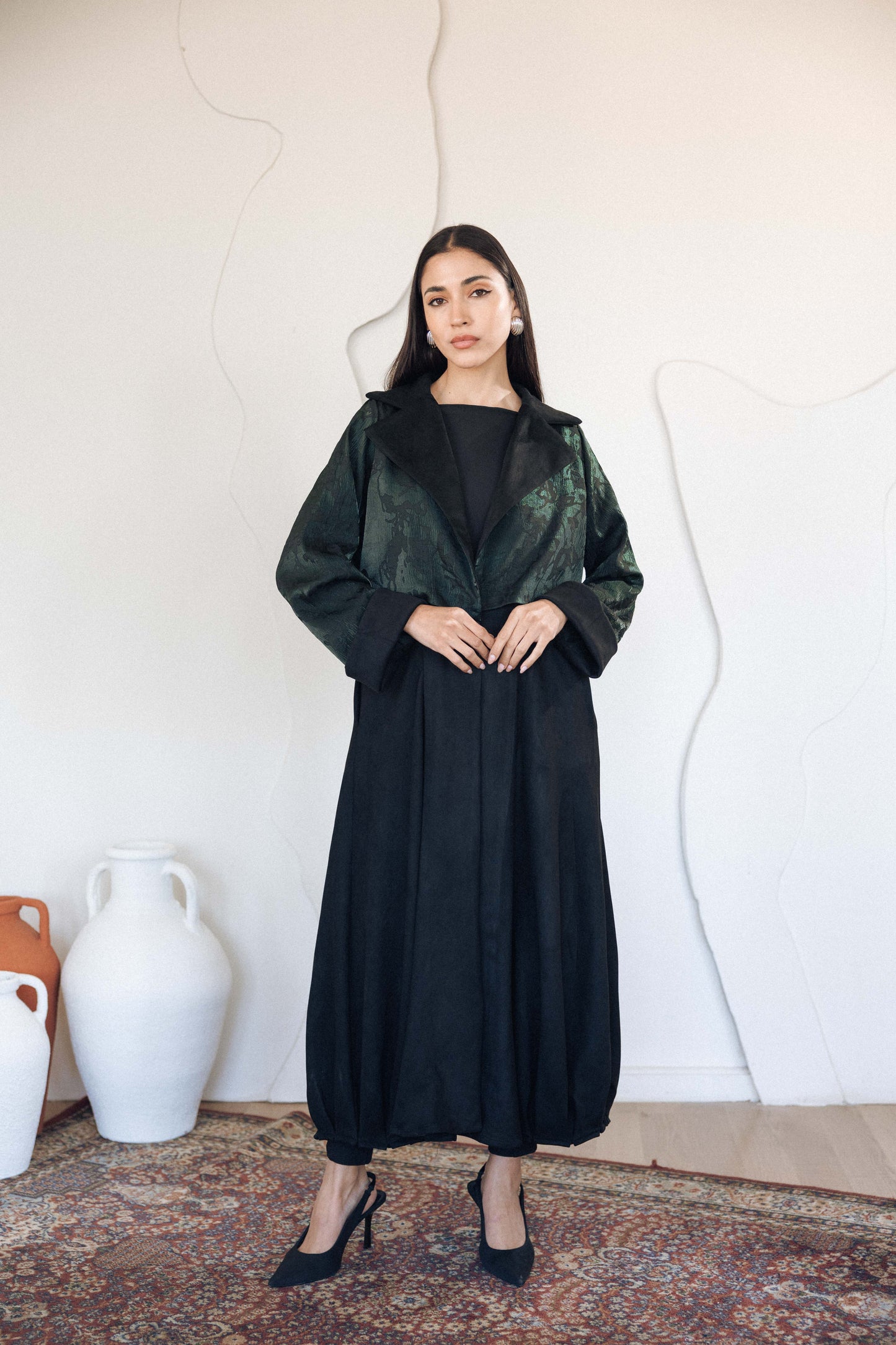 SCULPTED BALLOON COAT