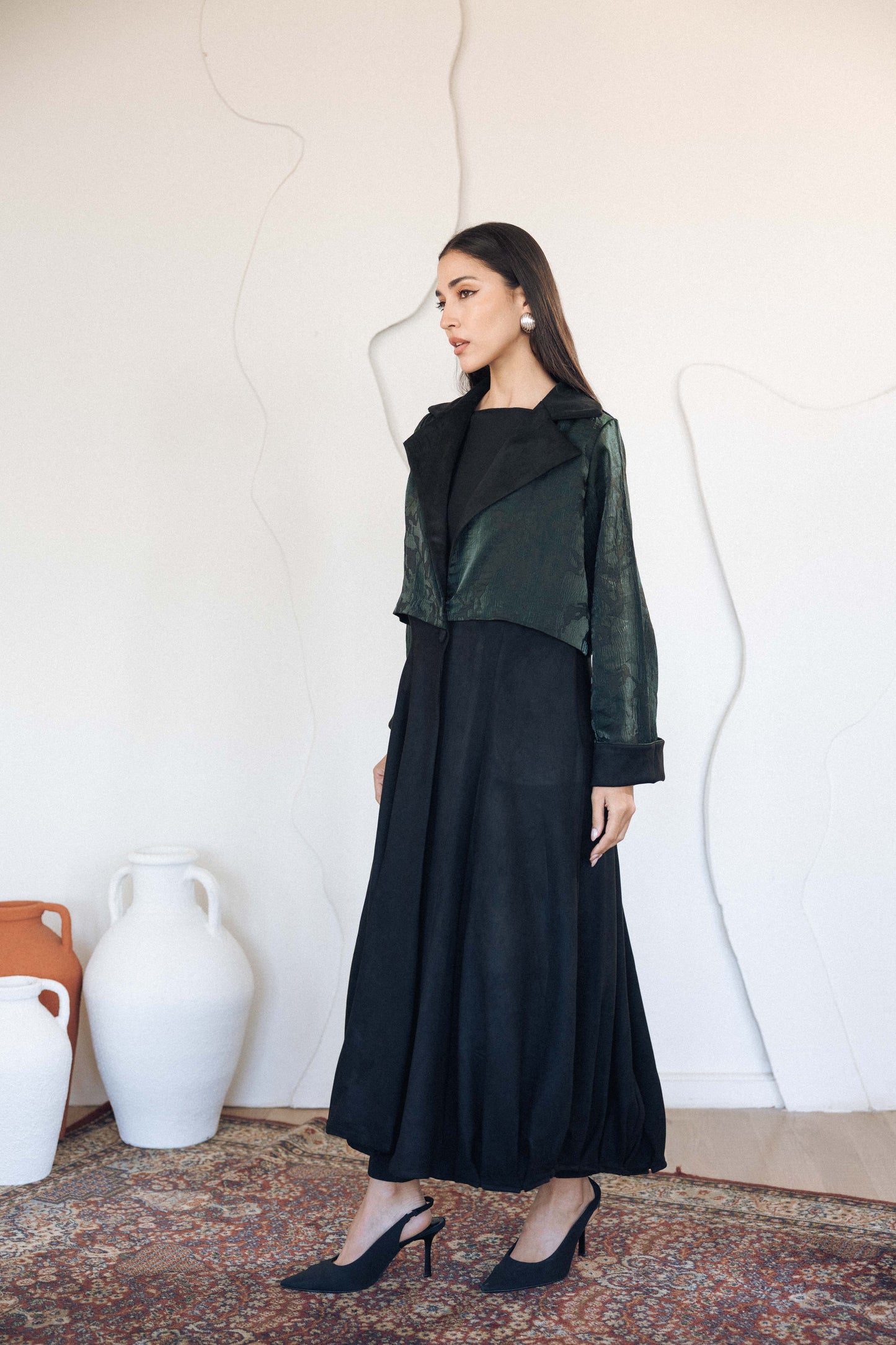 SCULPTED BALLOON COAT