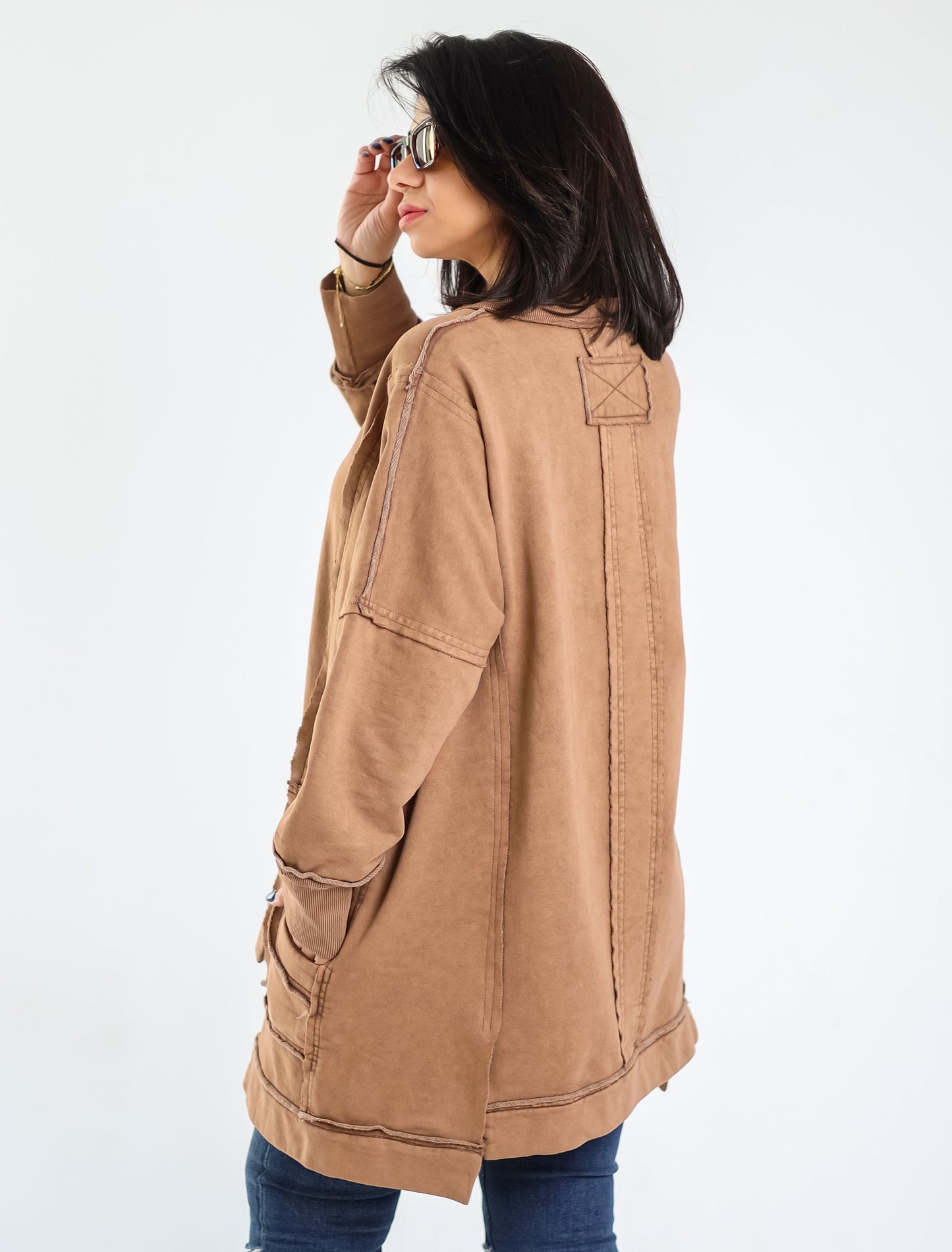 Washed sweatshirt - HAVAN