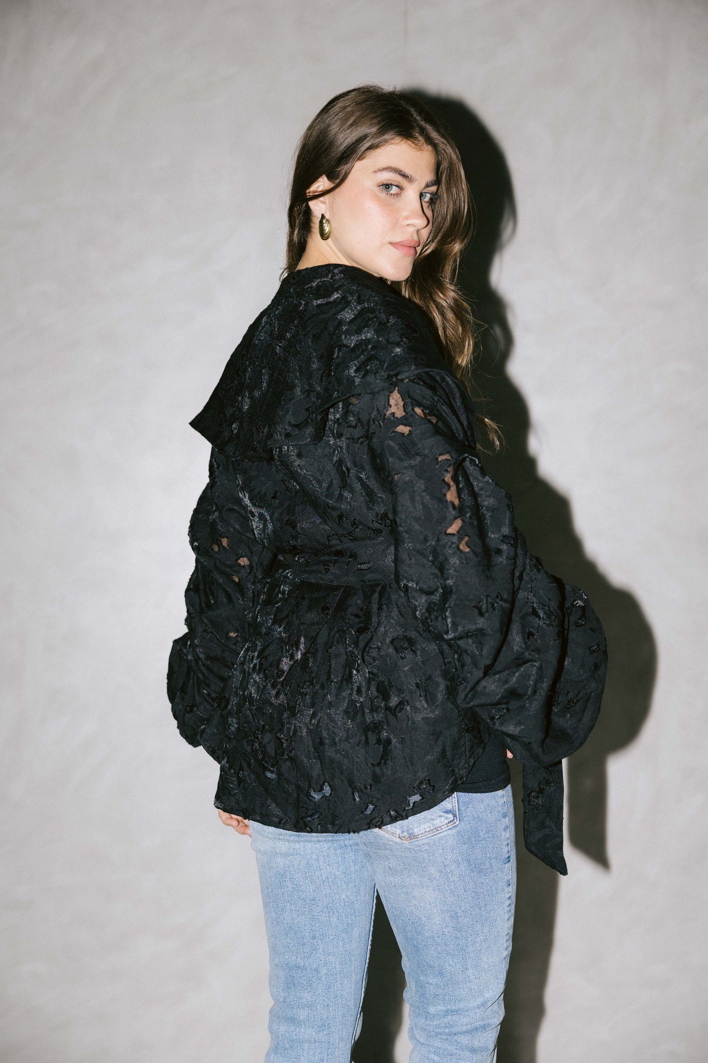 Petal flory blouse