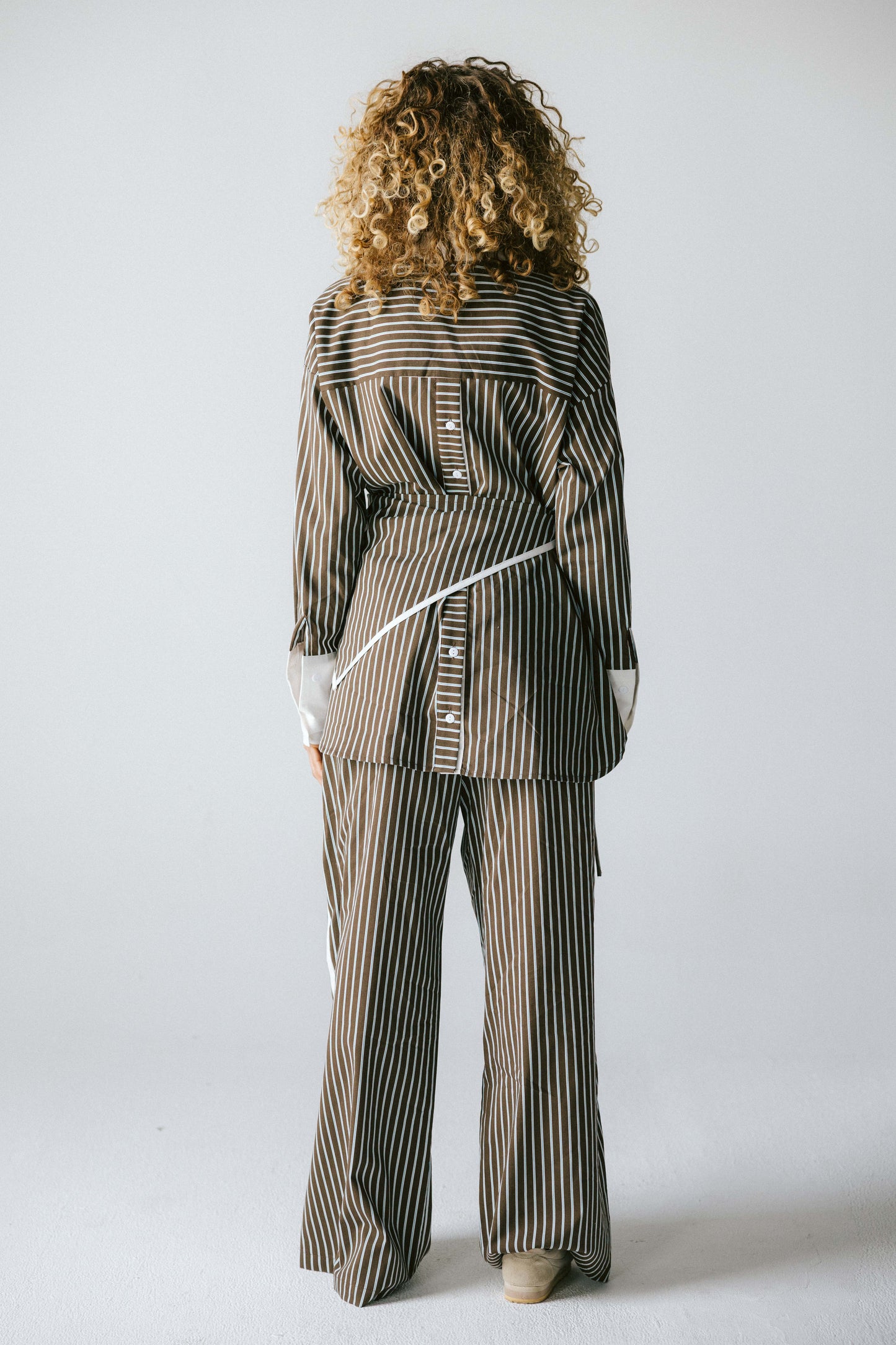 The Icon Stripe Set - Brown