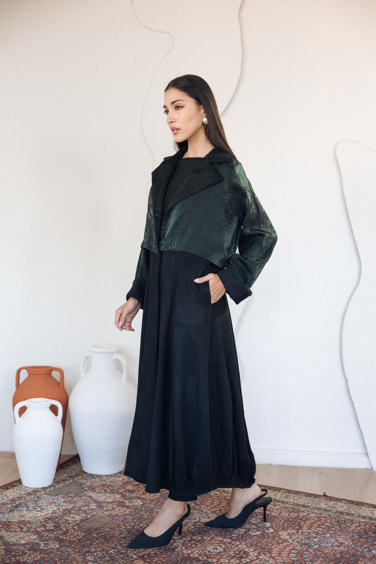 SCULPTED BALLOON COAT