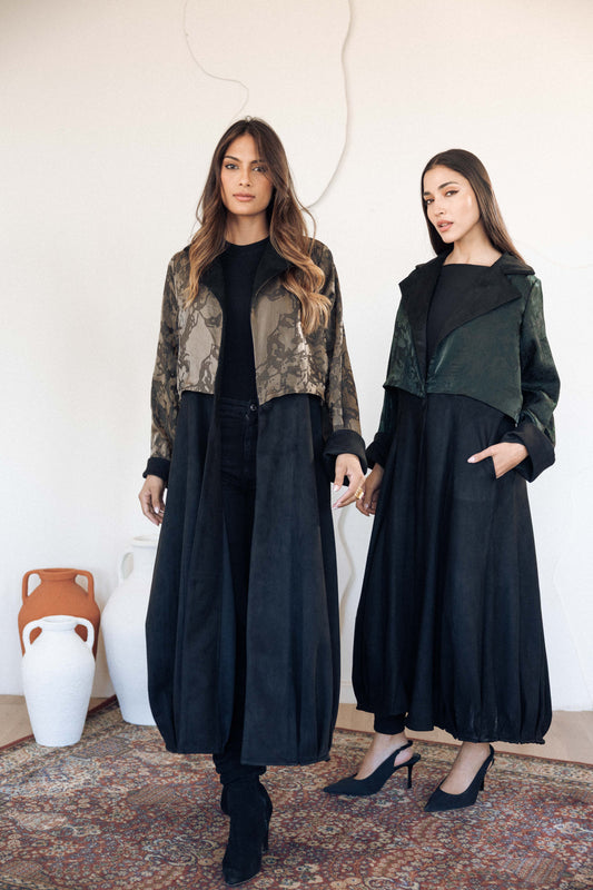 SCULPTED BALLOON COAT