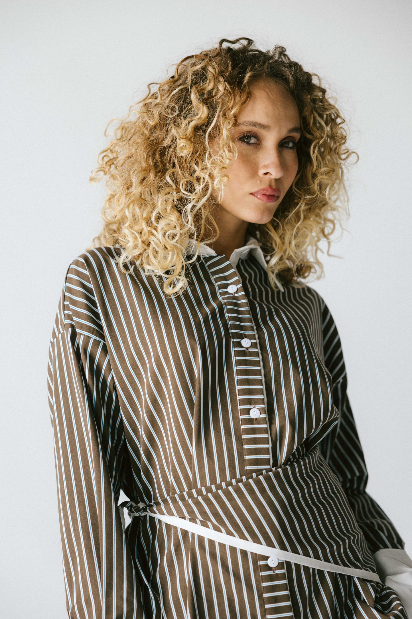 The Icon Stripe Set - Brown