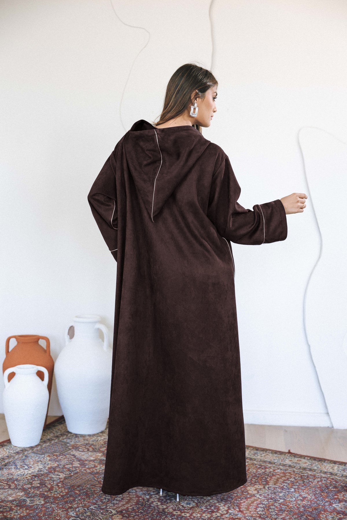 ZINA KAFTAN - BROWN