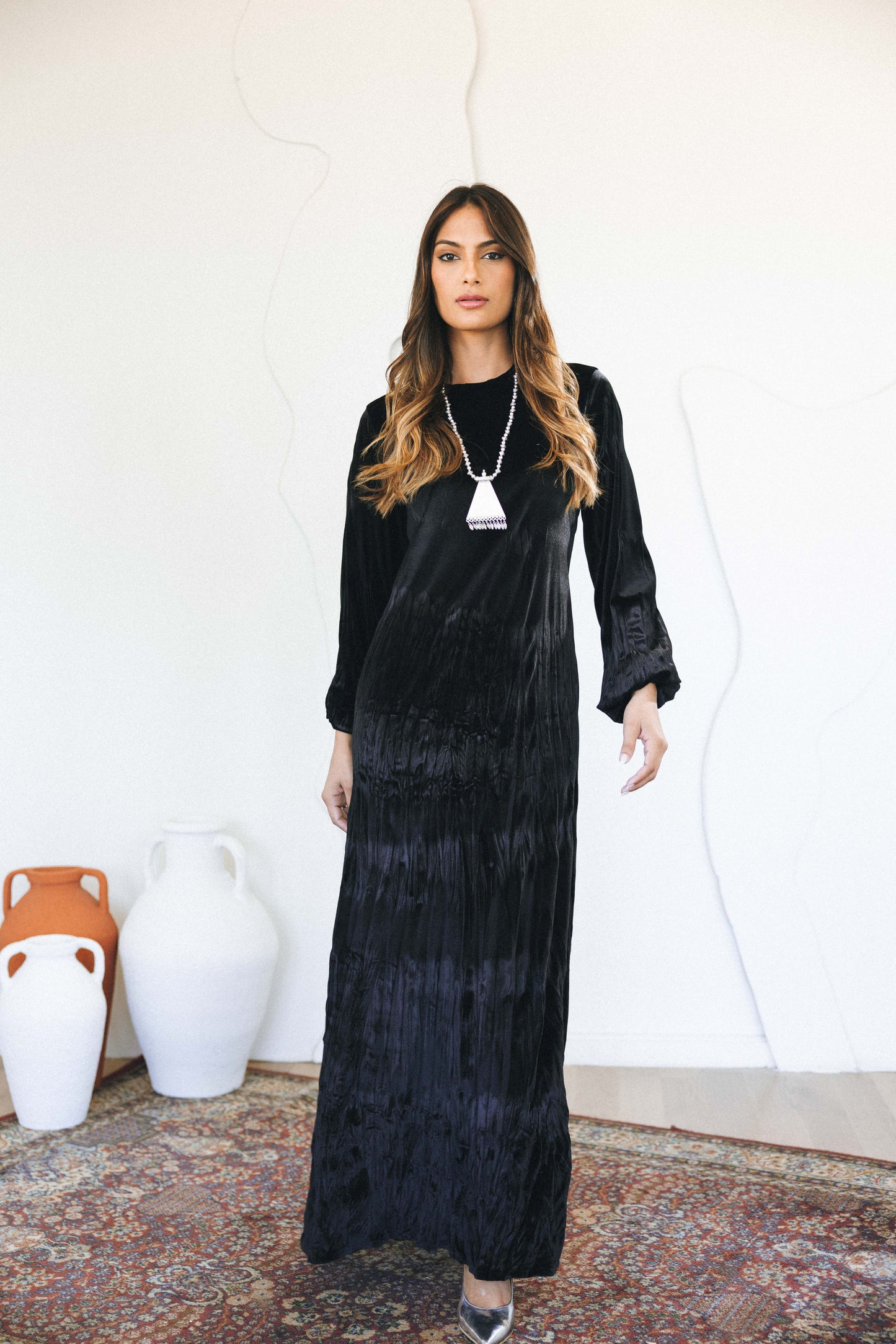 BASIC WRAPPED DRESS